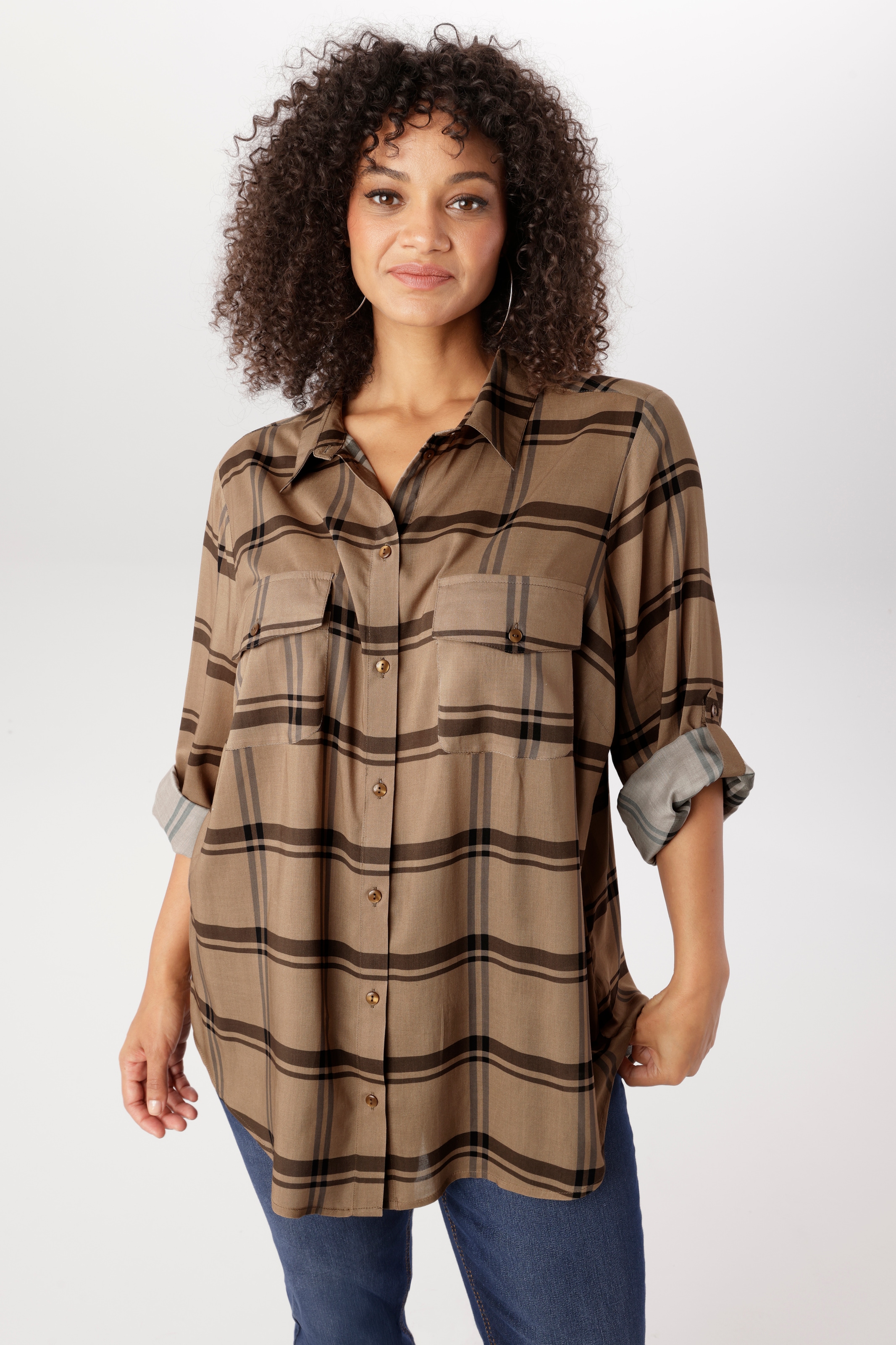 Image of Aniston PLUS Karobluse kombistarke - NEUE KOLLEKTION