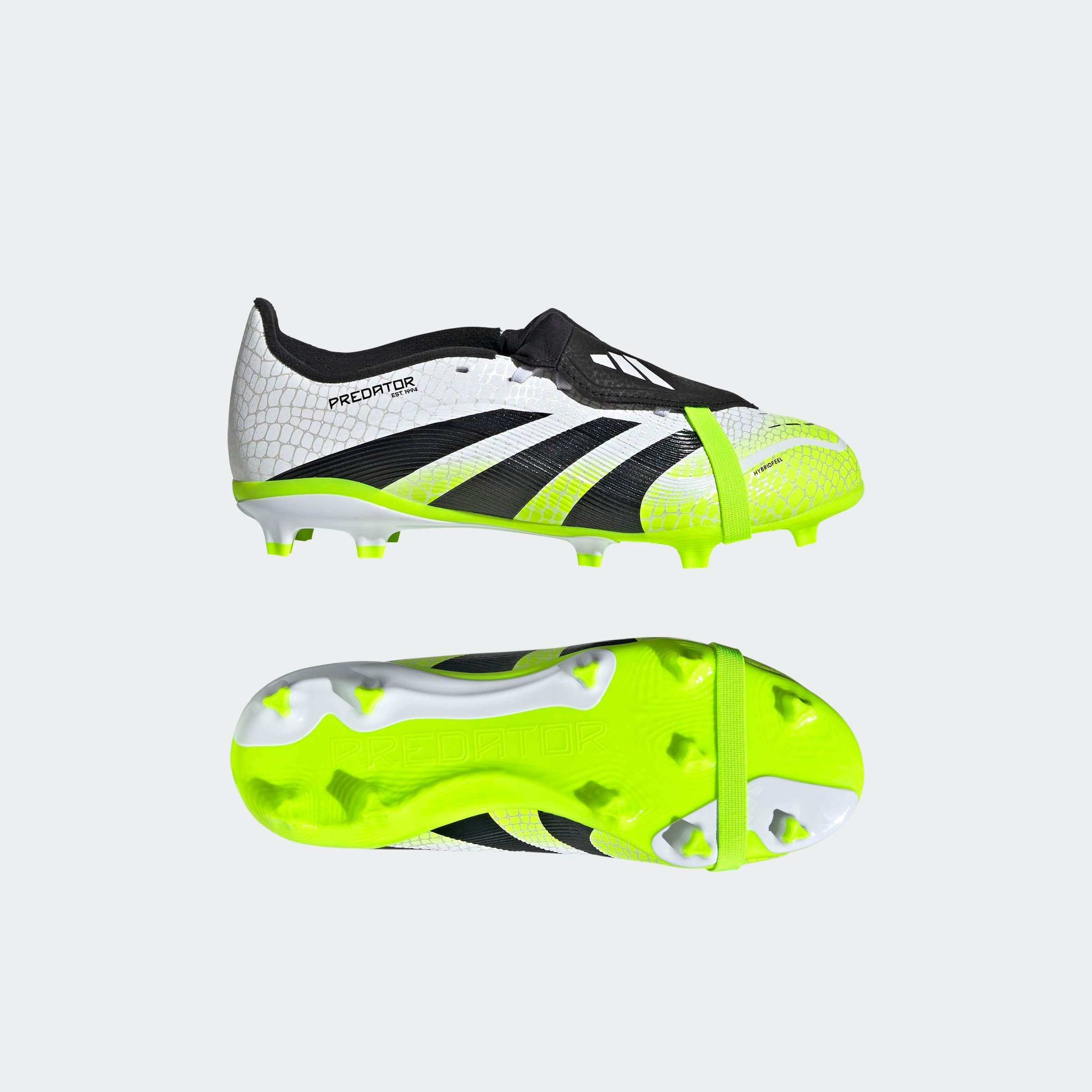 adidas Performance Fussballschuh »PREDATOR LEAGUE MIT UMSCHLAGBARER ZUNGE HART- UND ASCHENPLÄTZE KINDER«, geeignet für Rasen- und Kunstrasenplätze