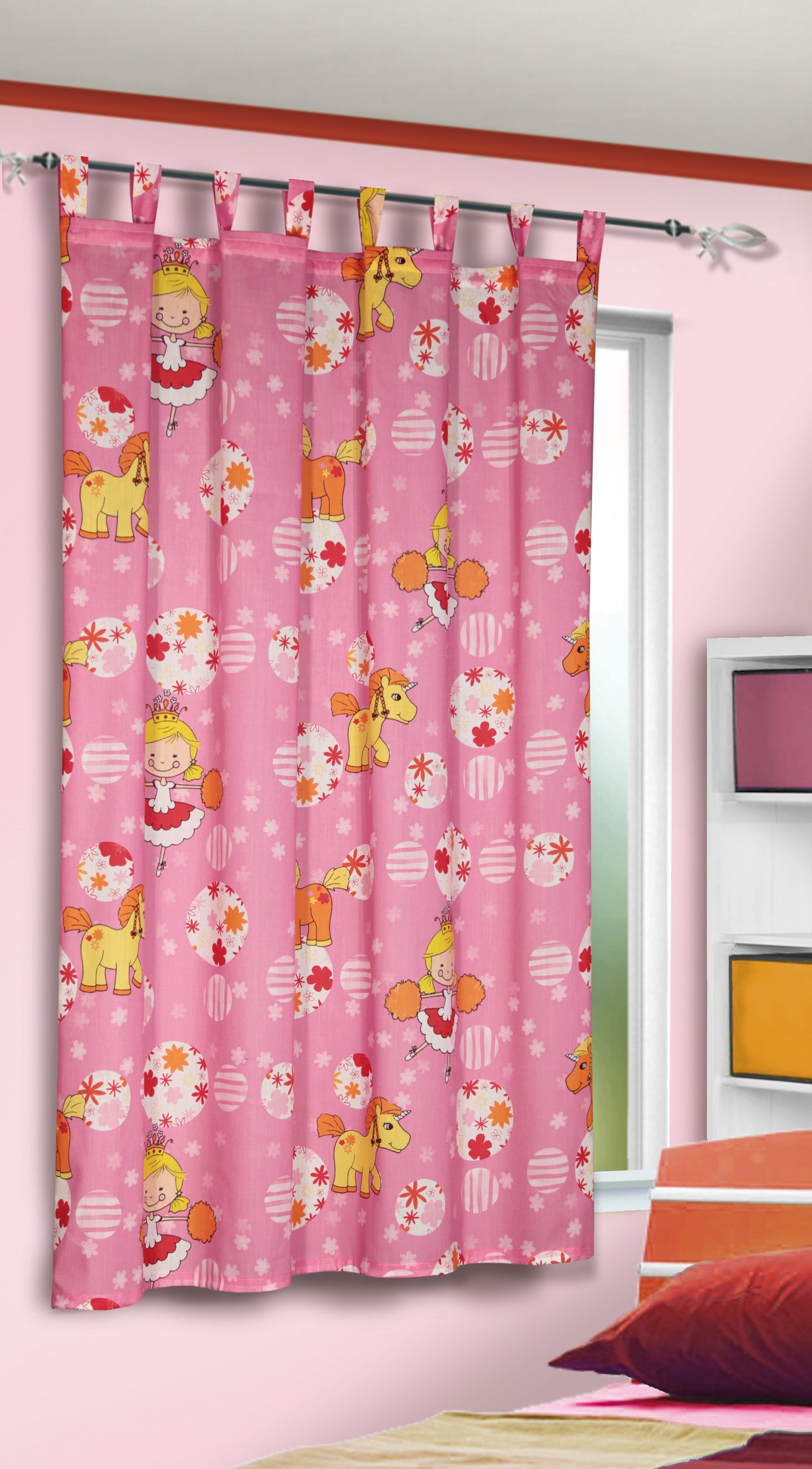 Image of WILLKOMMEN ZUHAUSE by ALBANI GROUP Vorhang »Einhorn«, (1 St.), Dekostoff mit Schlaufen bei Ackermann Versand Schweiz