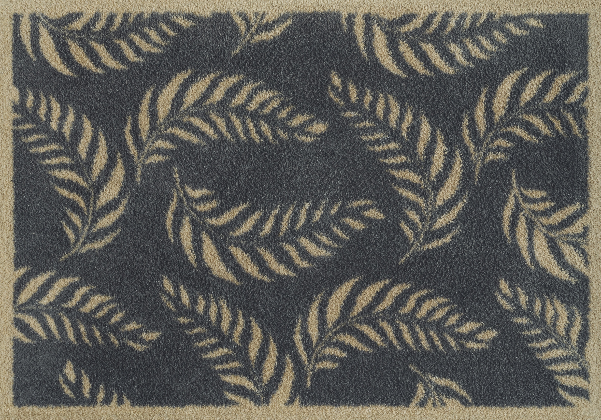 Image of Turtle Mat Fussmatte "Leaf Scroll" rechteckig 9 mm Höhe