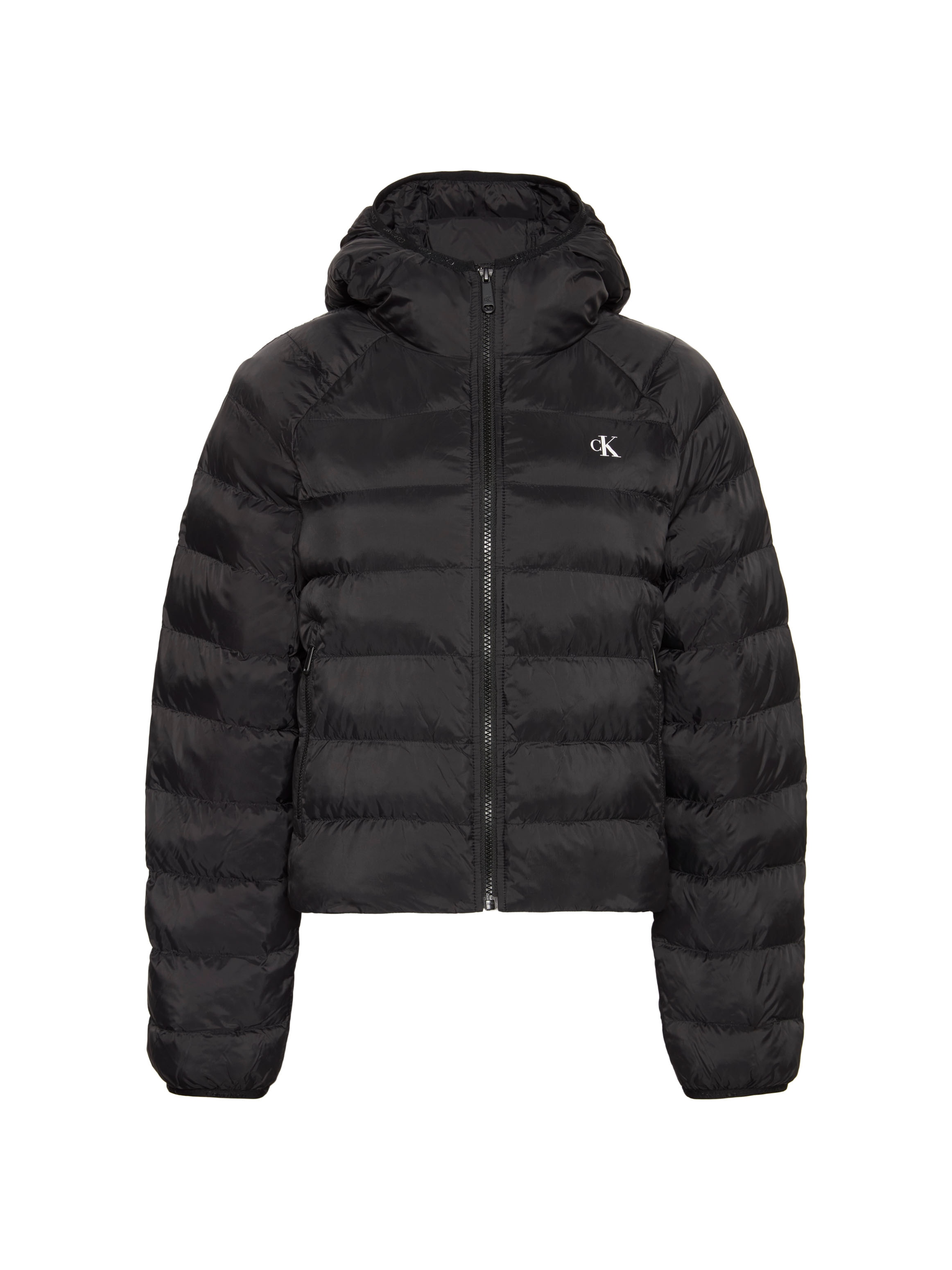 Calvin Klein Jeans Veste matelassée »LGHTWGHT QLTD JCKT P« mit Kapuze Mit Rundhalsausschnitt