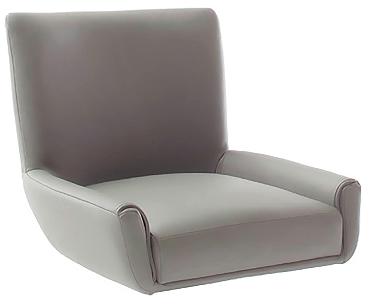 MCA furniture 4-Fussstuhl »WILSON Esszimmerstuhl, Armlehnstuhl, Polsterstuhl, modern«, (Set), 1 St., Leder, Stuhl, Armlehnenstuhl, drehbar, Taschenfederkern, belastbar 160 kg,XXL