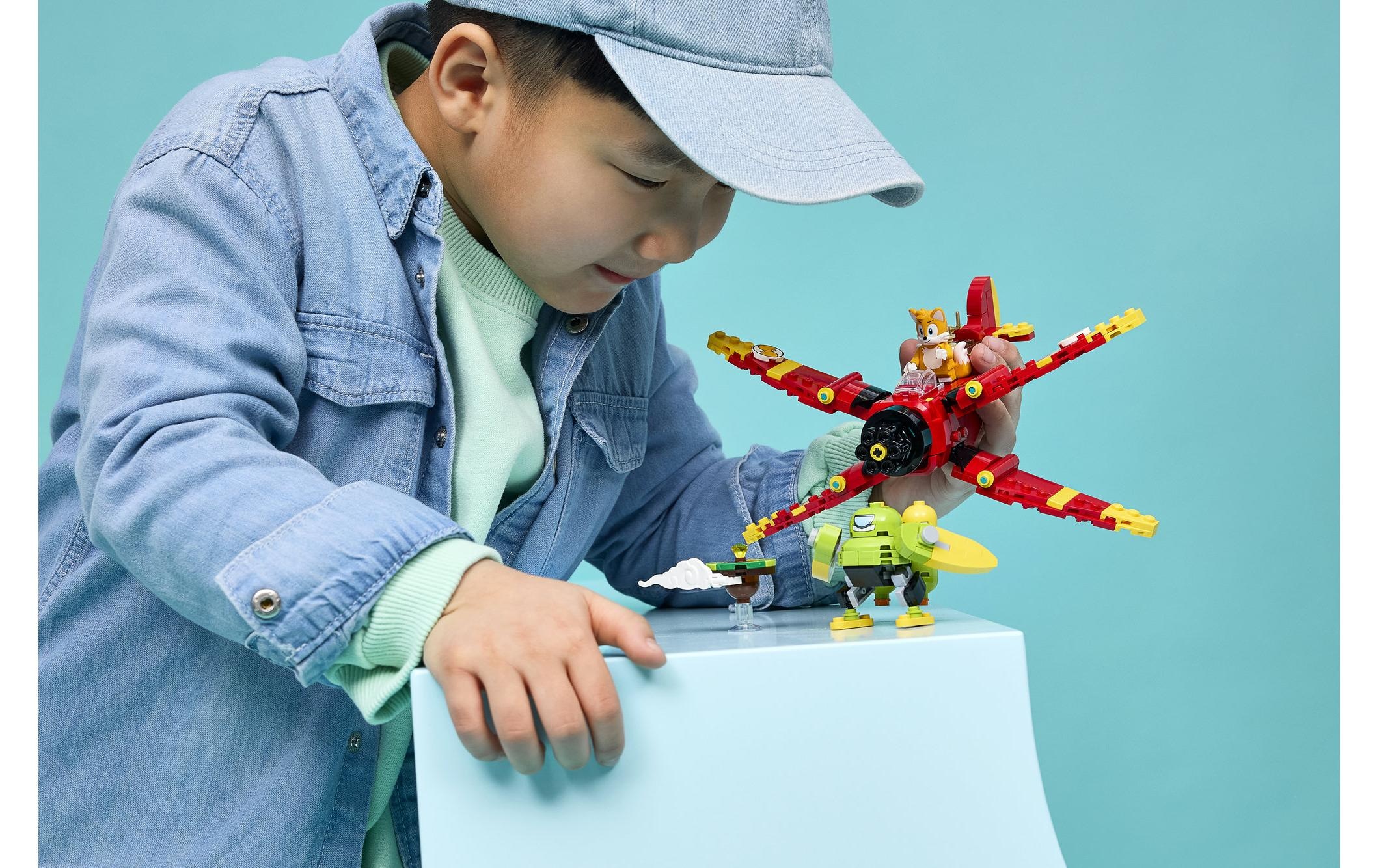 LEGO® Pions de construction »Tails' Tornado-1 (77119), LEGO Sonic« fabriqué en Europe