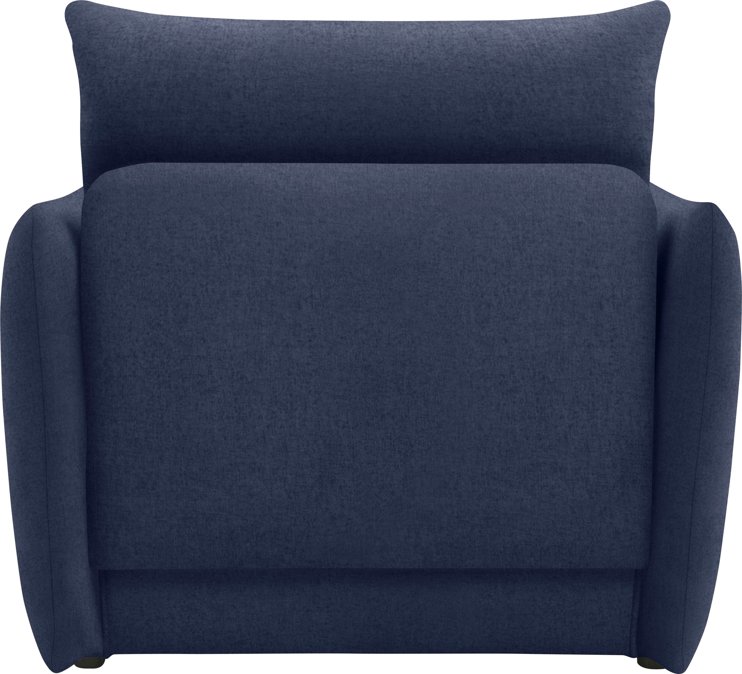 DOMO collection Sessel »700023 wandelbar zum Loungesessel, Relaxliege und Gästebett«, Schlaffunktion, Federkern, stabile Liegefläche ca. 70 x 195 cm