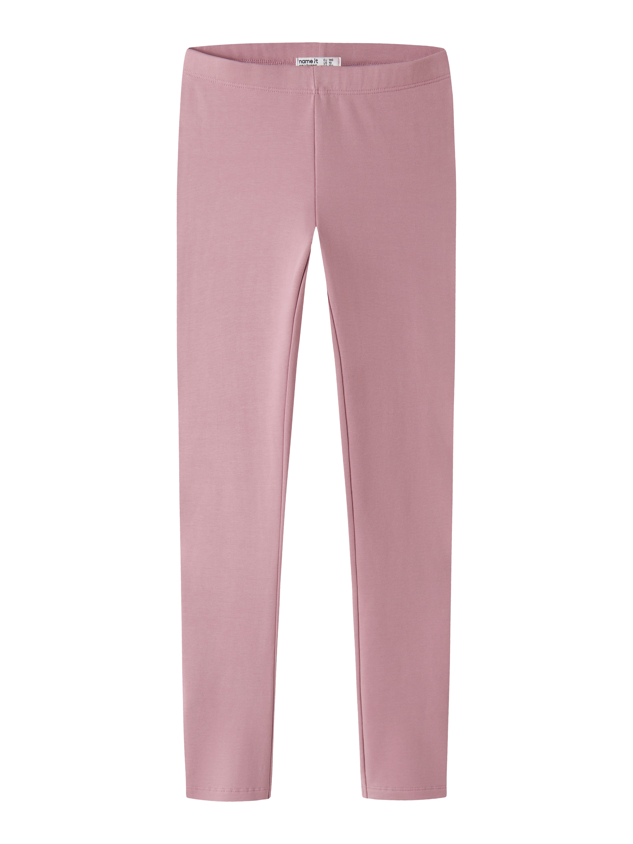 Name It Leggings »NKFDAVINA SOLID SWE LEGGING BRU N NOOS«  mélange coton, intérieur gratté, coupe régulière