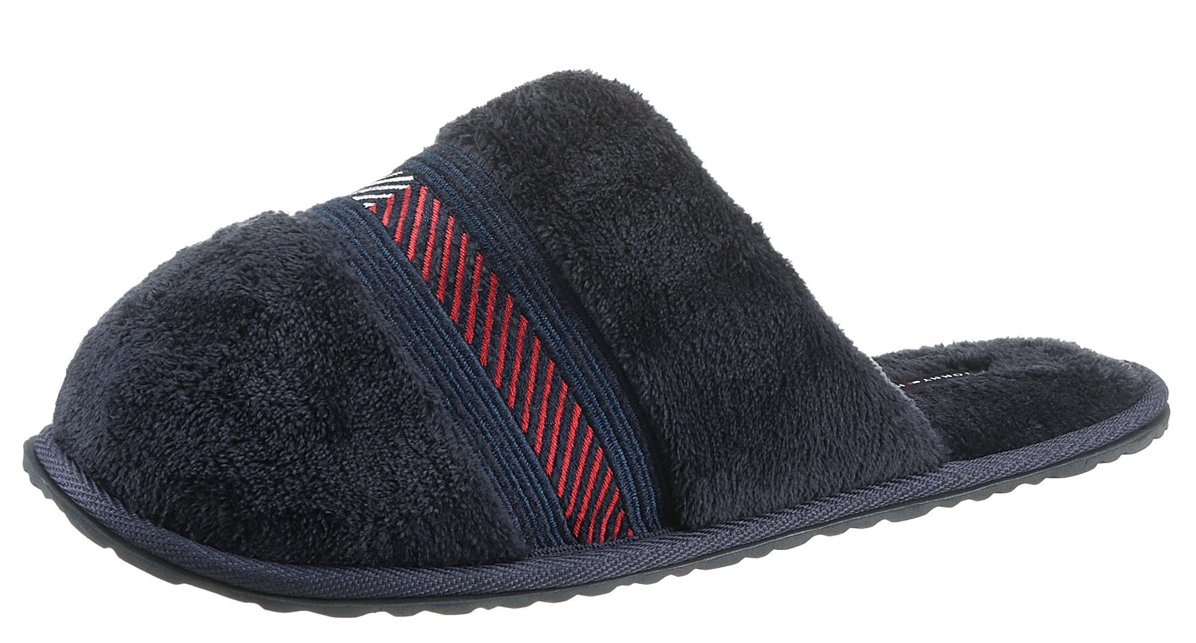 Image of Tommy Hilfiger Pantoffel »WARM CORPORATE FLAG HOMESLIPPER«, mit farbigem Textilband bei Ackermann Versand Schweiz
