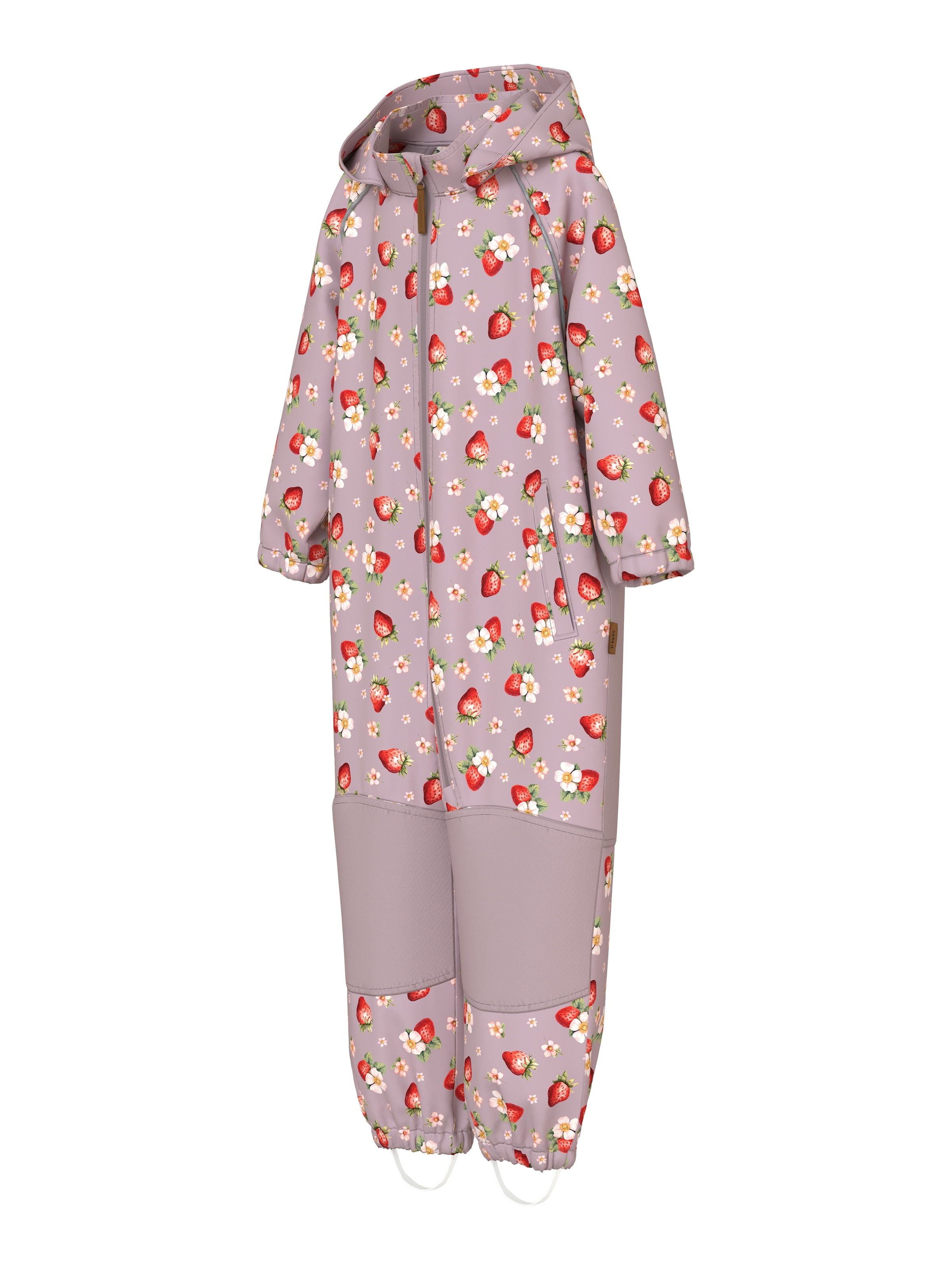 Name It Combinaison softshell »NMFALFA08 SOFTSHELL SUIT AOP 1FO NOOS« mit verstellbarer und abnehmbarer Fussschlaufe