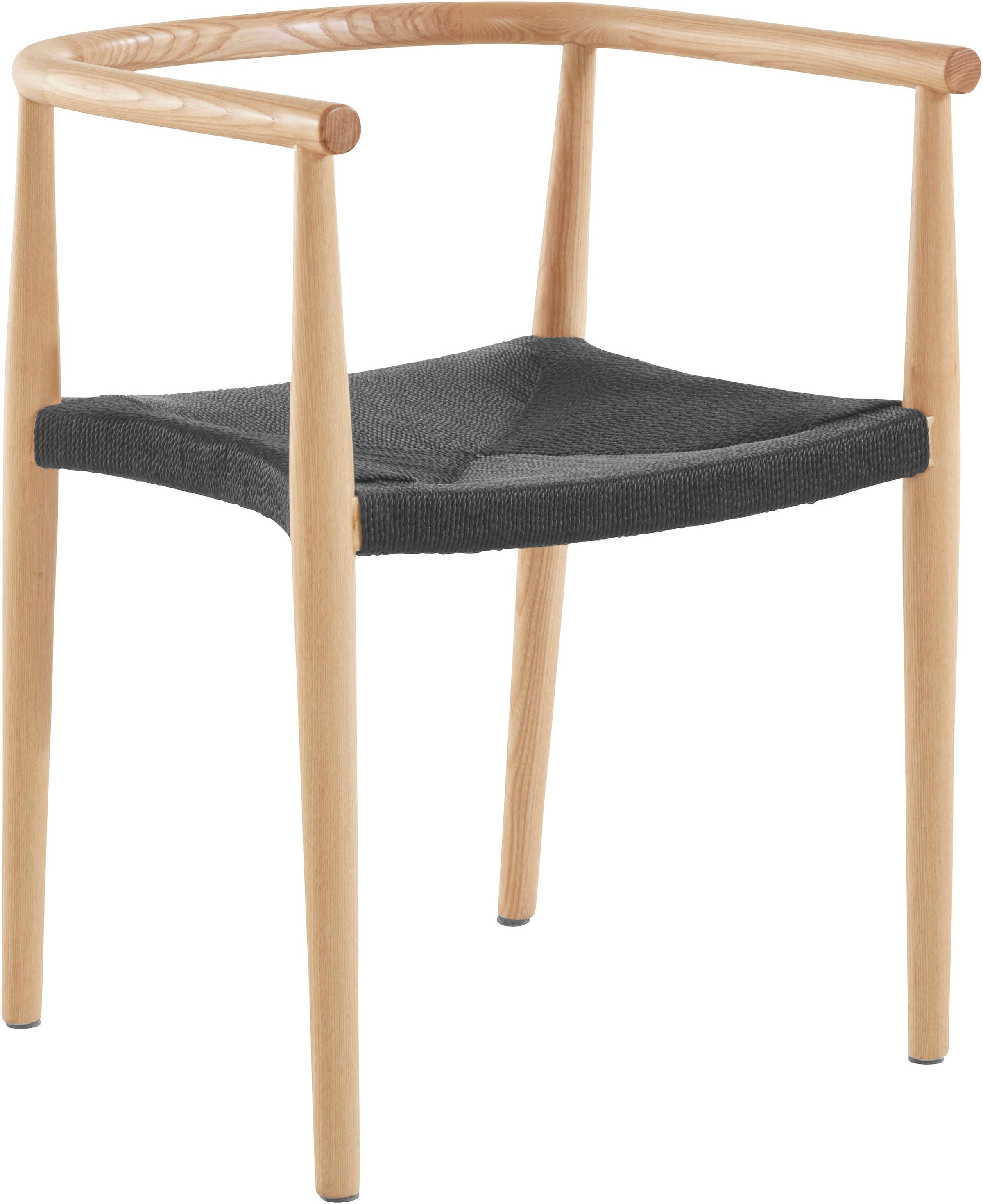 Image of Guido Maria Kretschmer Home&Living Esszimmerstuhl »Agatelo«, Sitzfläche aus Rattan, Stuhlbeine aus Massivholz bei Ackermann Versand Schweiz