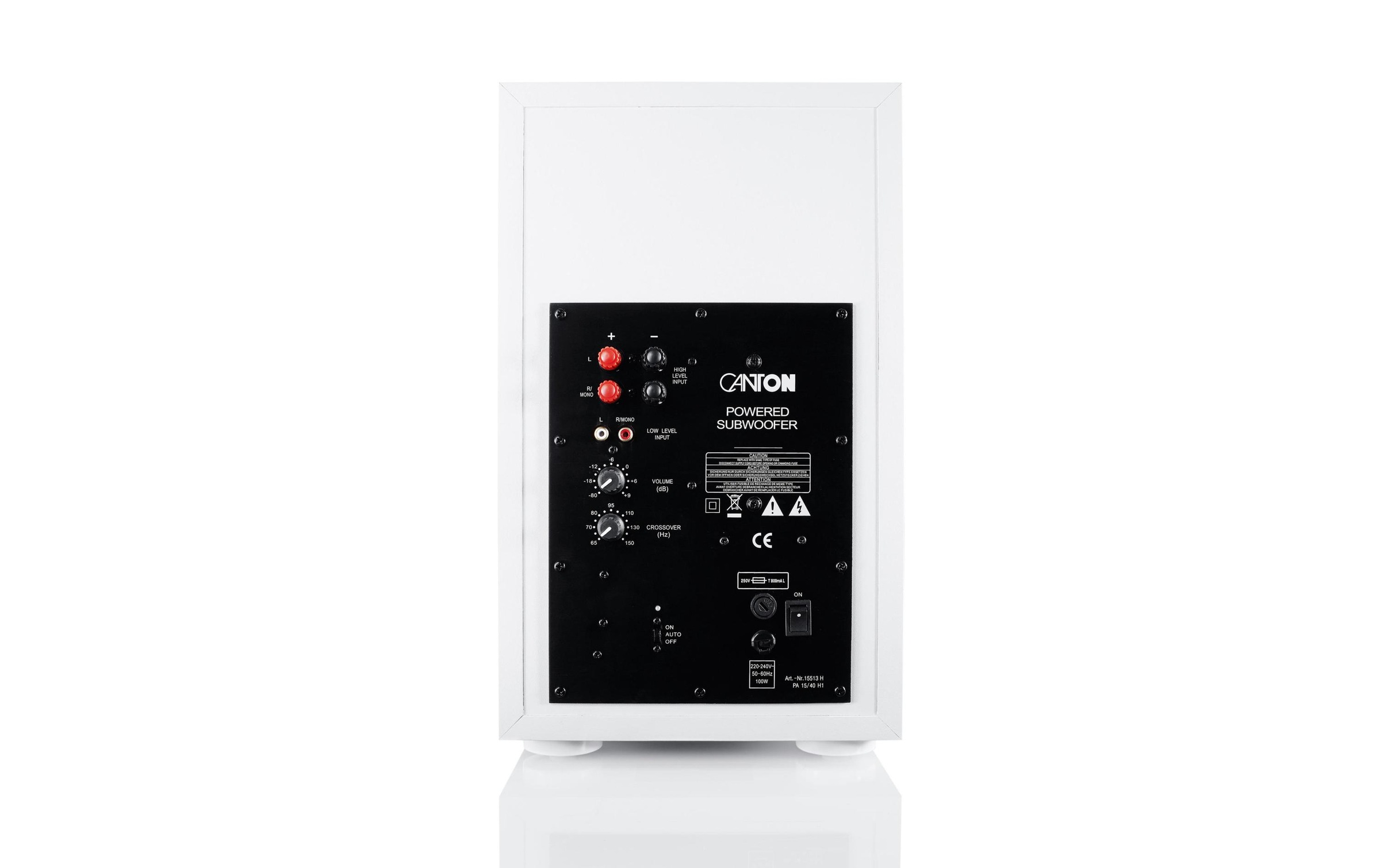 CANTON Lautsprechersystem »5.1 Speaker Set Movie 365 Weiss«