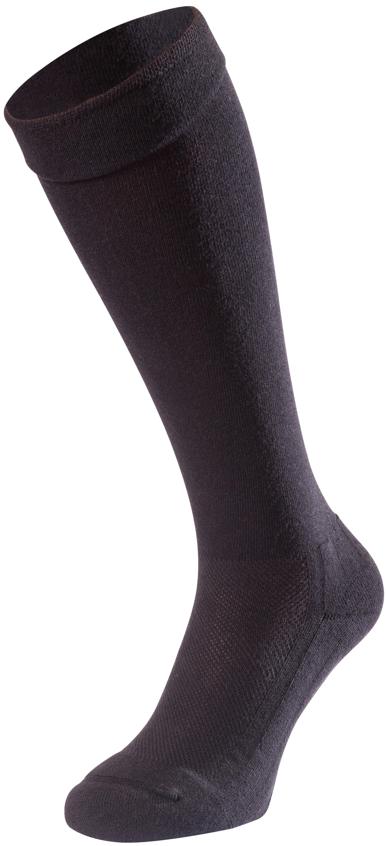 Image of Fussgut Diabetikersocken "Venenfreund Kniestrümpfe mit Airchannel Fussbelüftung" 2 Paar tlg. verstärkte Fusspolsterung, weiter Bund, Druckentlastung, bequemer Bund