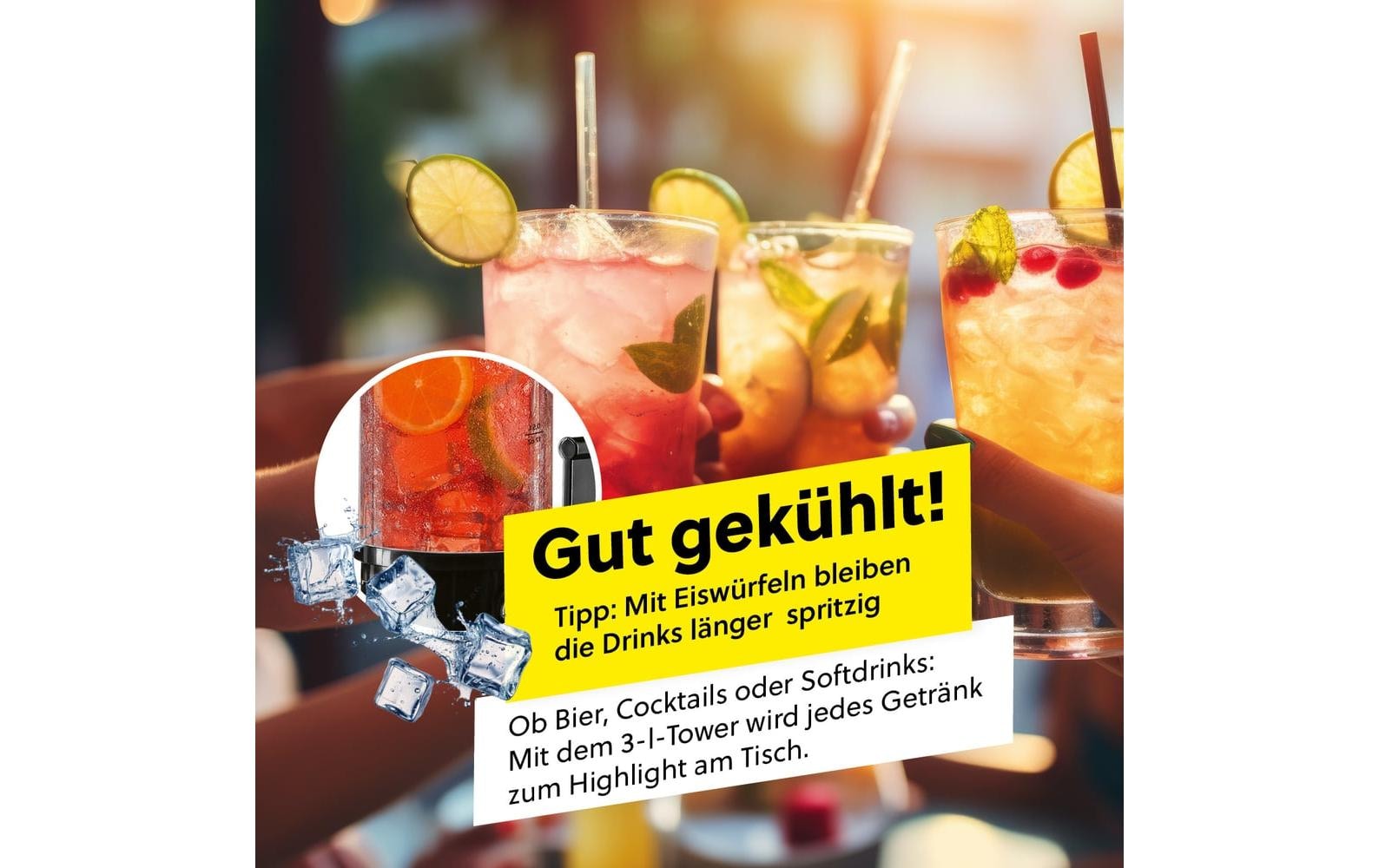 GOURMETmaxx Distributeur de boissons »3 l«