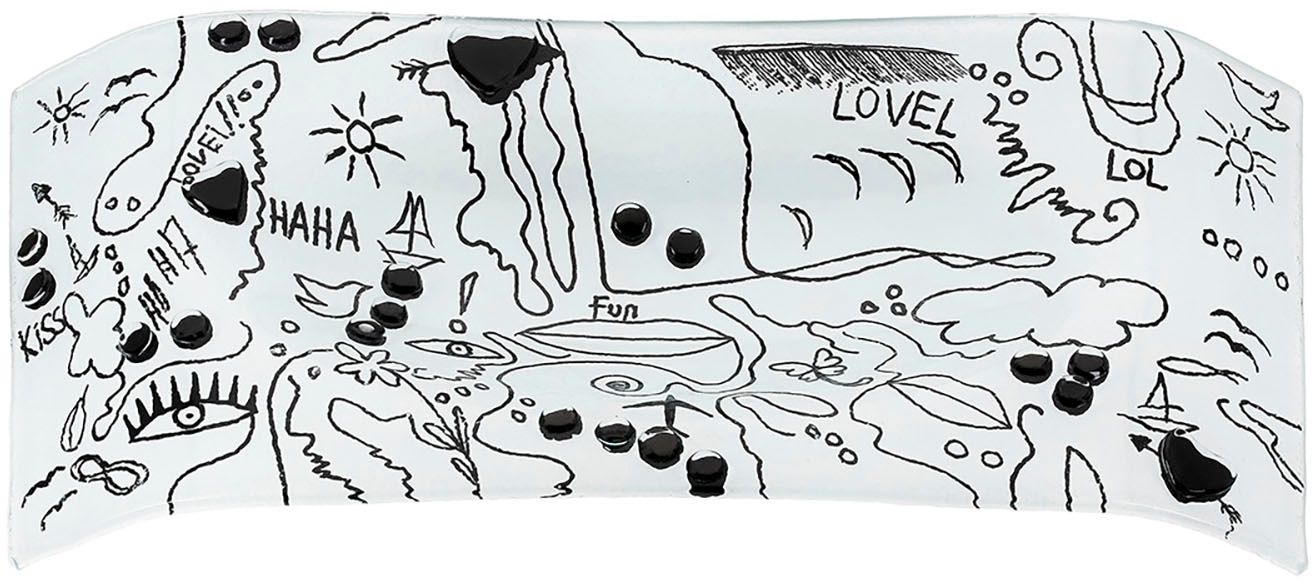 Image of Casablanca by Gilde Dekoschale "Schale Modern Art weiss H.5 cm"