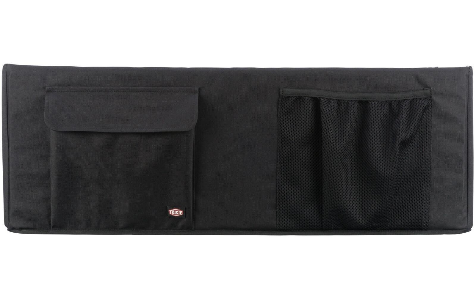 TRIXIE Hunde-Autositz »Doppelt, 80 × 28 × 39 cm, Schwarz/Grau«, Polyester