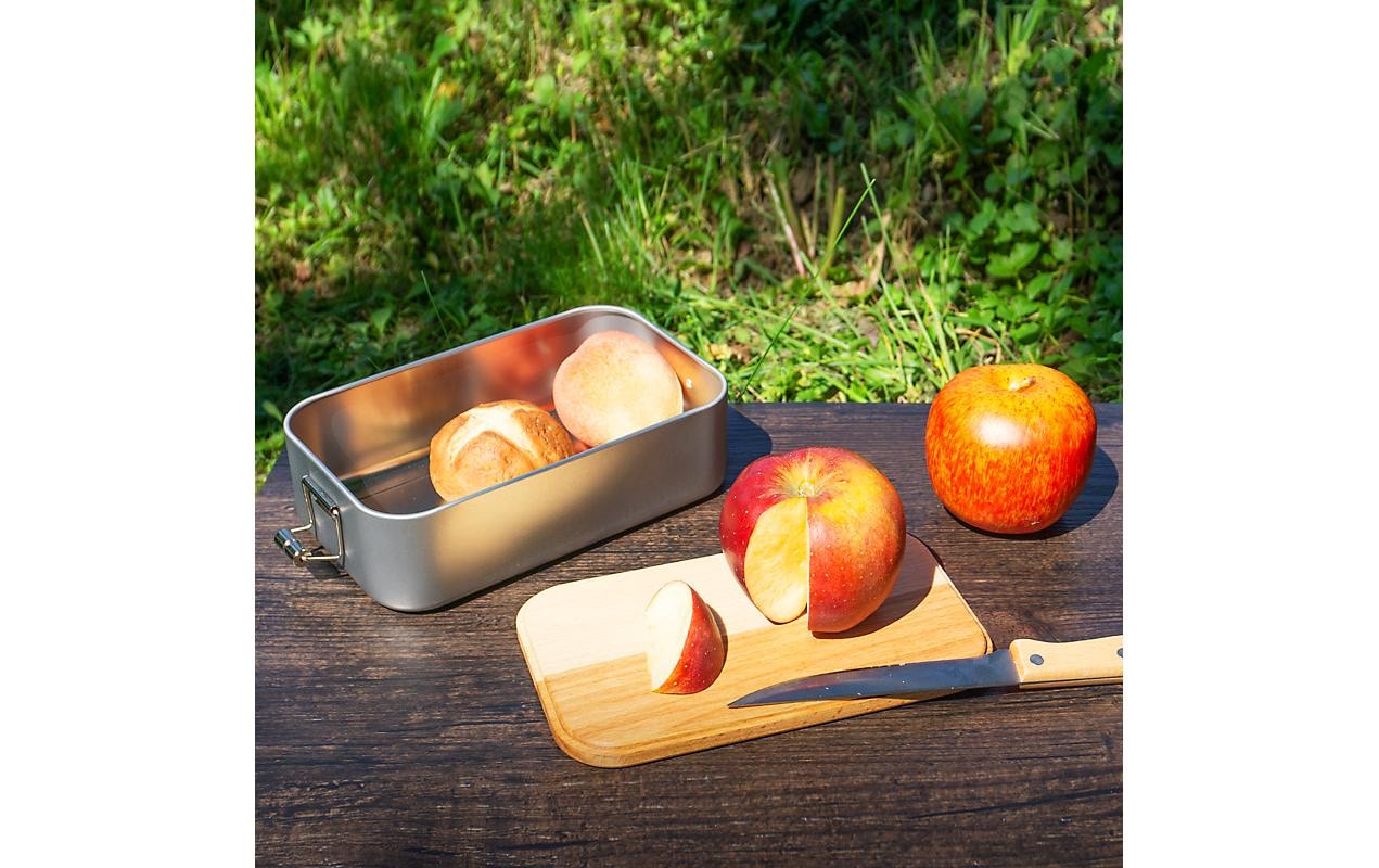  Boîte à lunch »Trendform Metall Swiss Tradition Braun Silber« 1 cuis tlg.