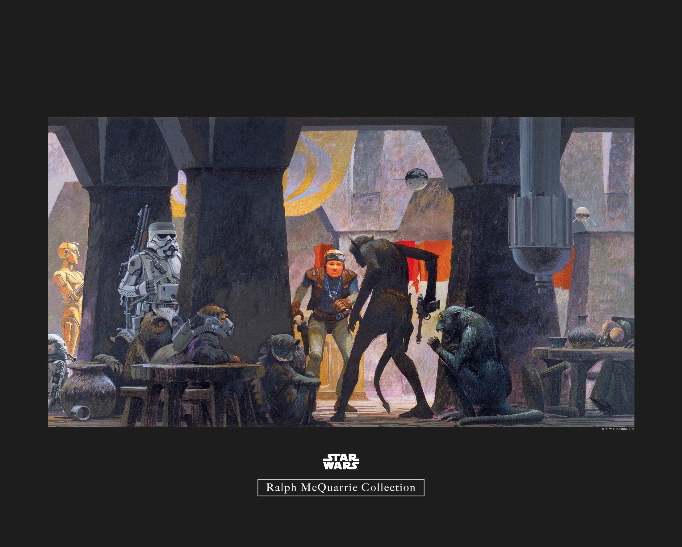 Image of Komar Poster »Star Wars Classic RMQ Mos Eisley Streets«, Star Wars bei Ackermann Versand Schweiz