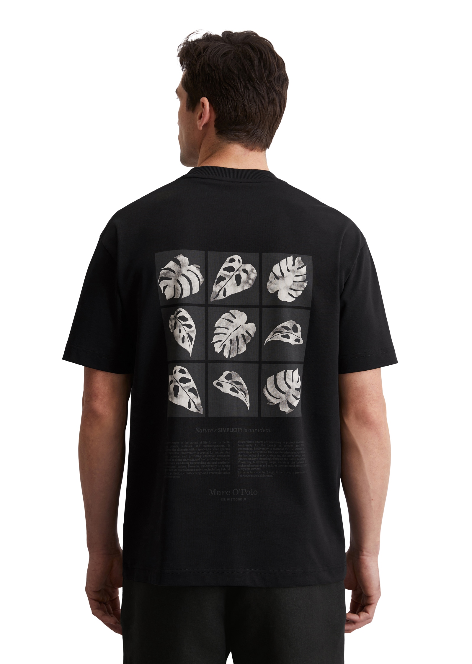 Marc O'Polo T-Shirt, mit grossem Rückenprint