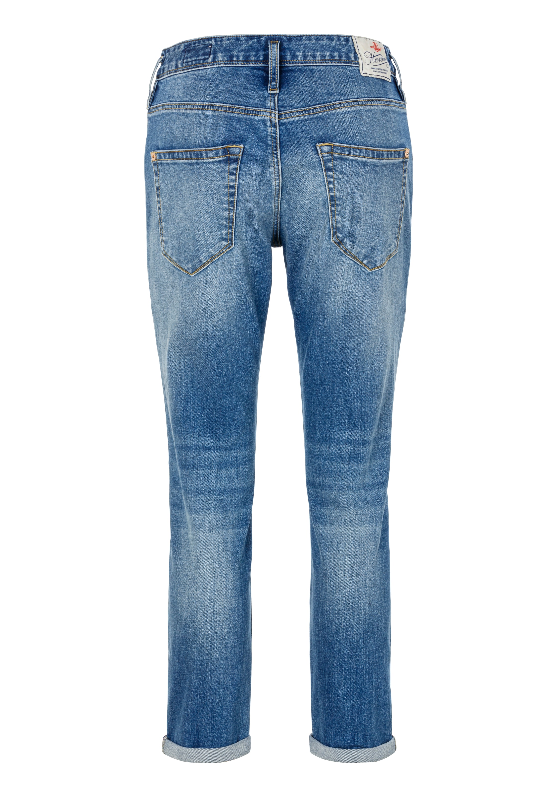 Herrlicher 7/8-Jeans »Shyra Cropped Organic Denim«, mit halb verdeckter Knopfleiste