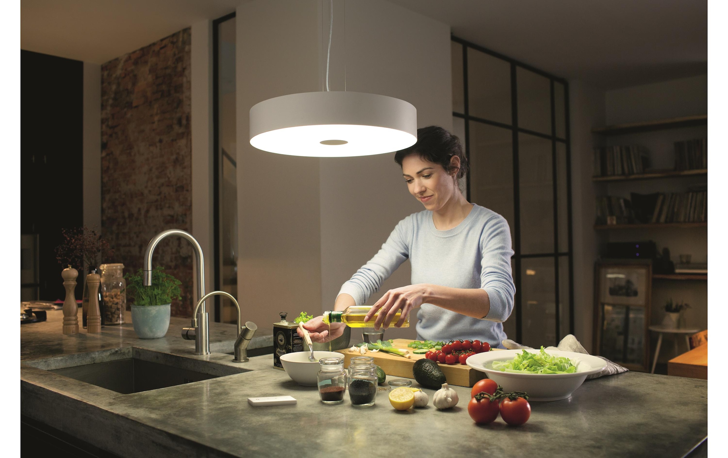 Philips Hue Pendelleuchte »Hue Pendelleuchte White«, 1 flammig-flammig