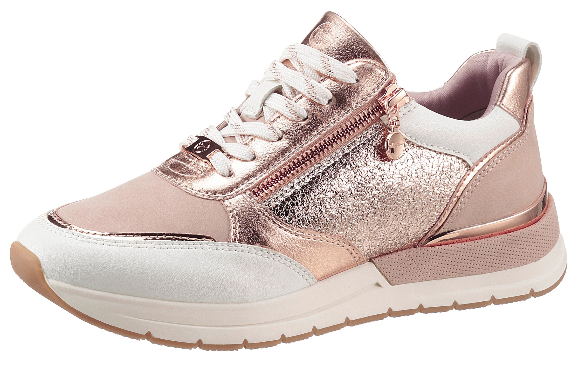 Image of Tamaris Plateausneaker »Almina«, mit trendigen Metallic-Einsätzen bei Ackermann Versand Schweiz