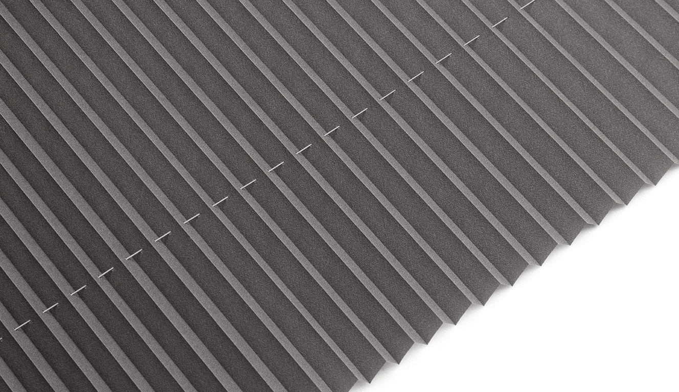 GOODproduct Plissé »LAHOLM UNI« Lichtschutz Aucun perçage requis sous tension Fixmass, Klemmträger in Unifarben passend zum Plissee -NEUHEIT!