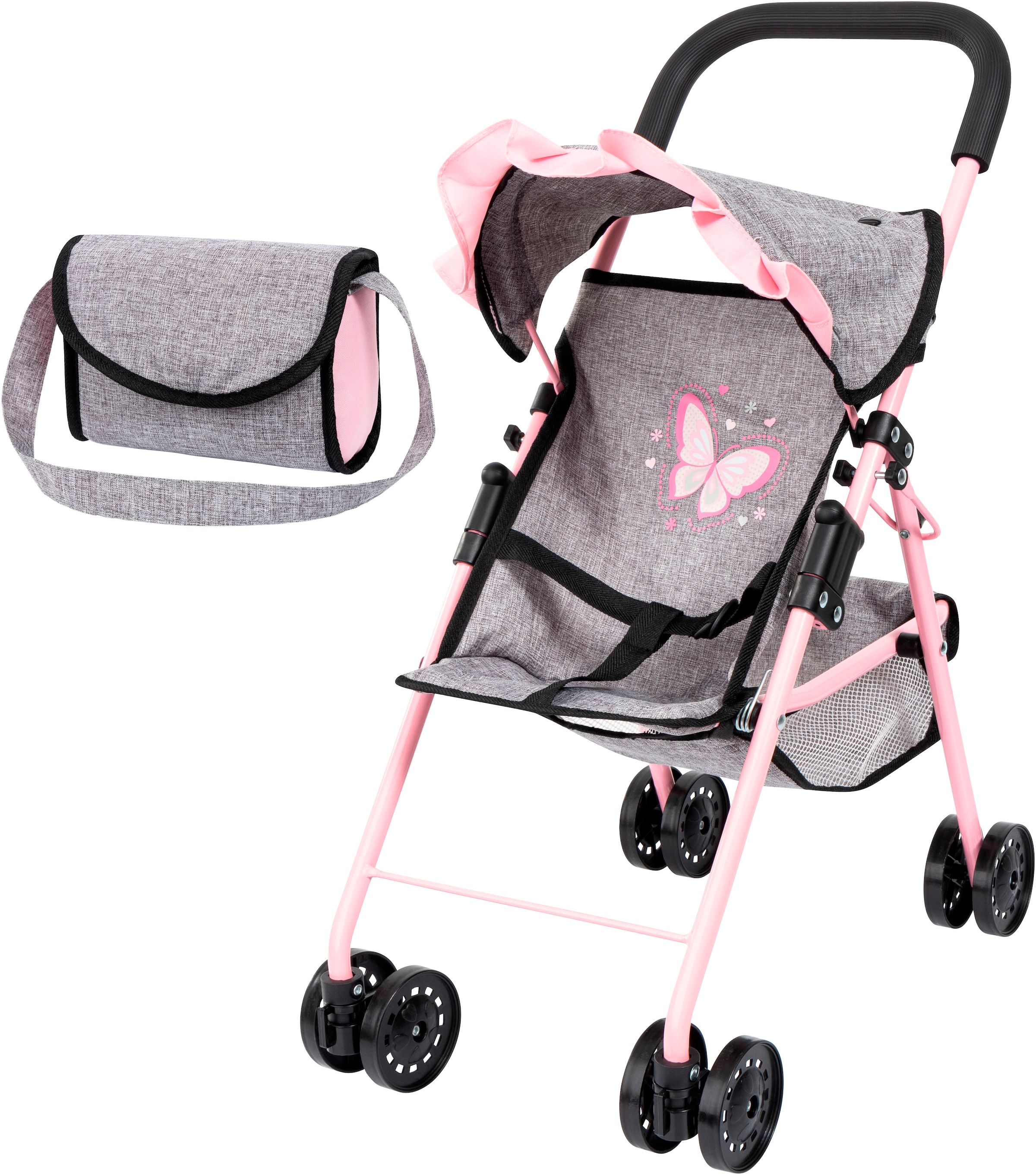 Image of Bayer Puppenbuggy mit Tasche