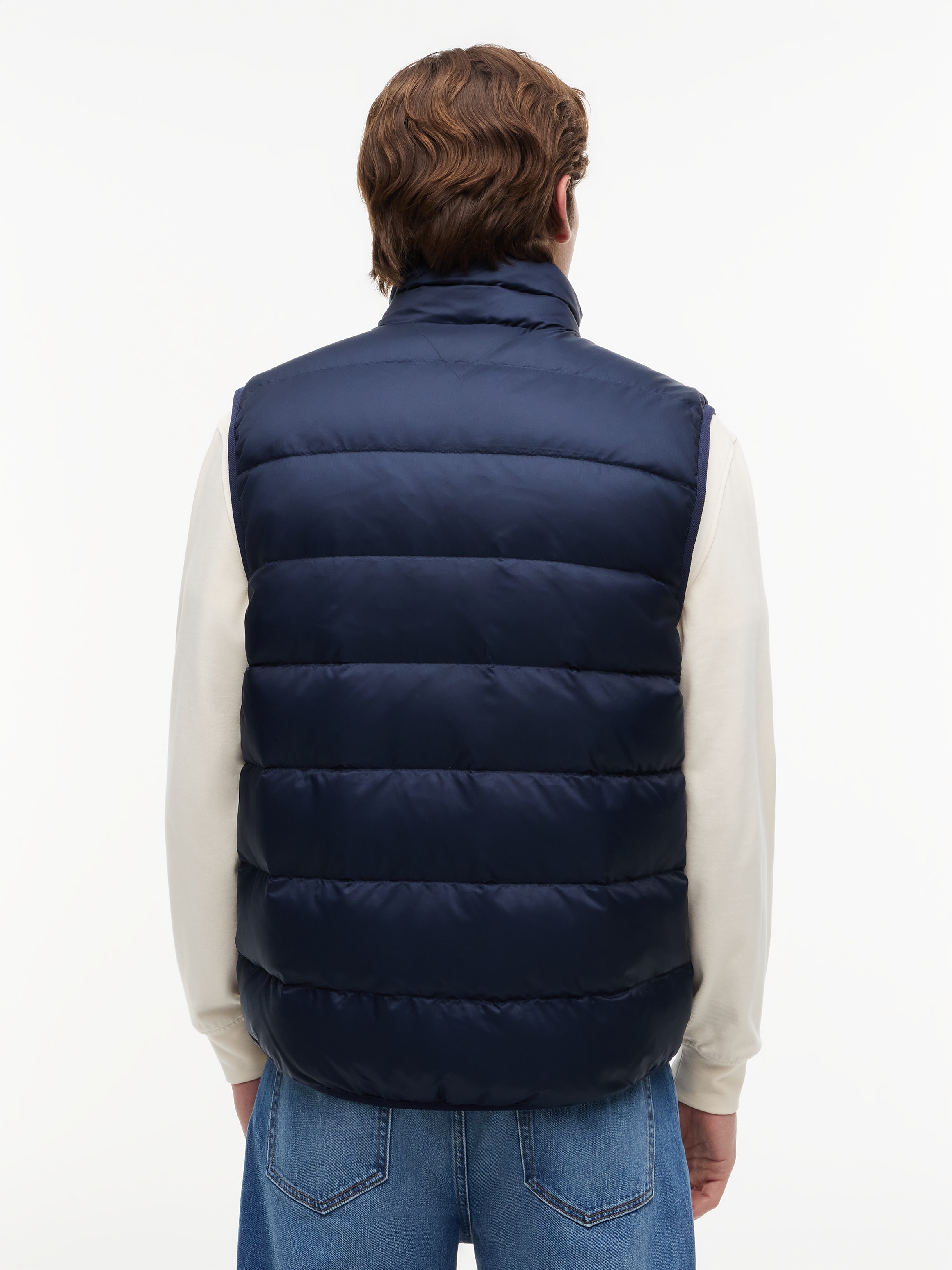 Tommy Jeans Steppweste »TJM LIGHT DOWN PACKABLE VEST« Regular fit mit Stehkragen