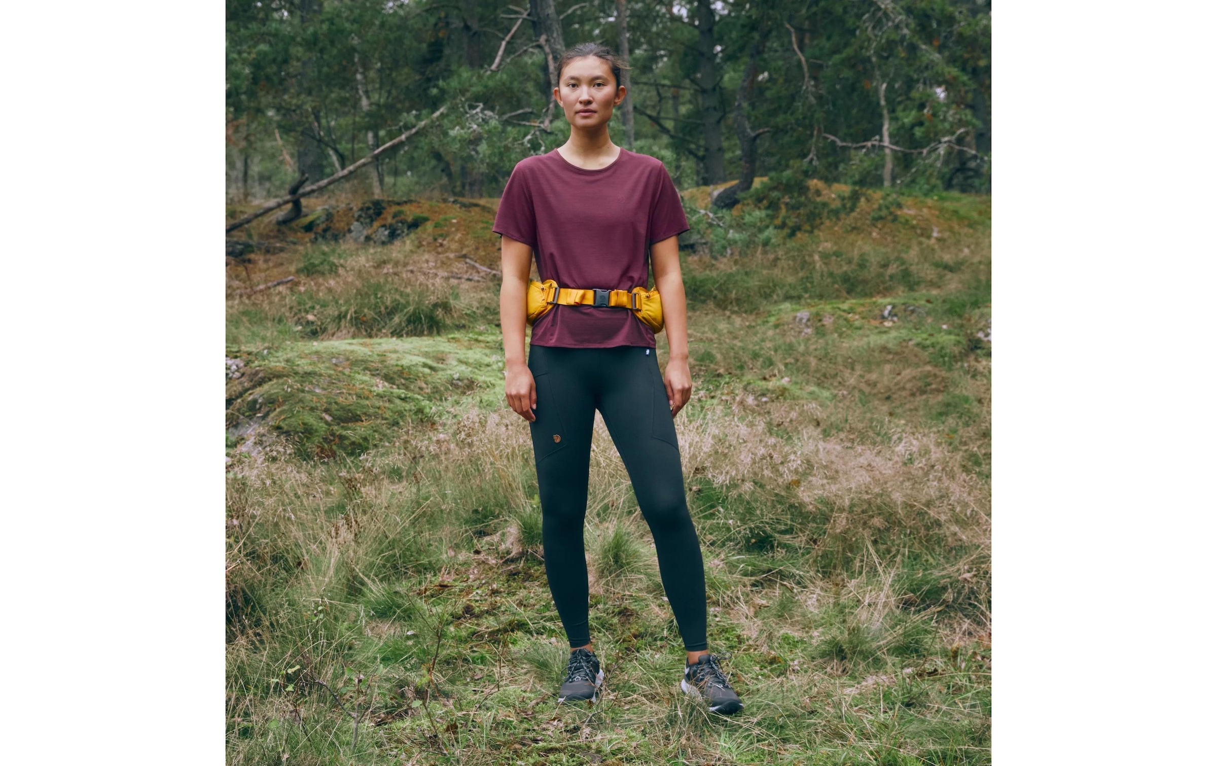 Fjällräven Sac ventral »Abisko Hip Pack 6 Mustard Yellow«