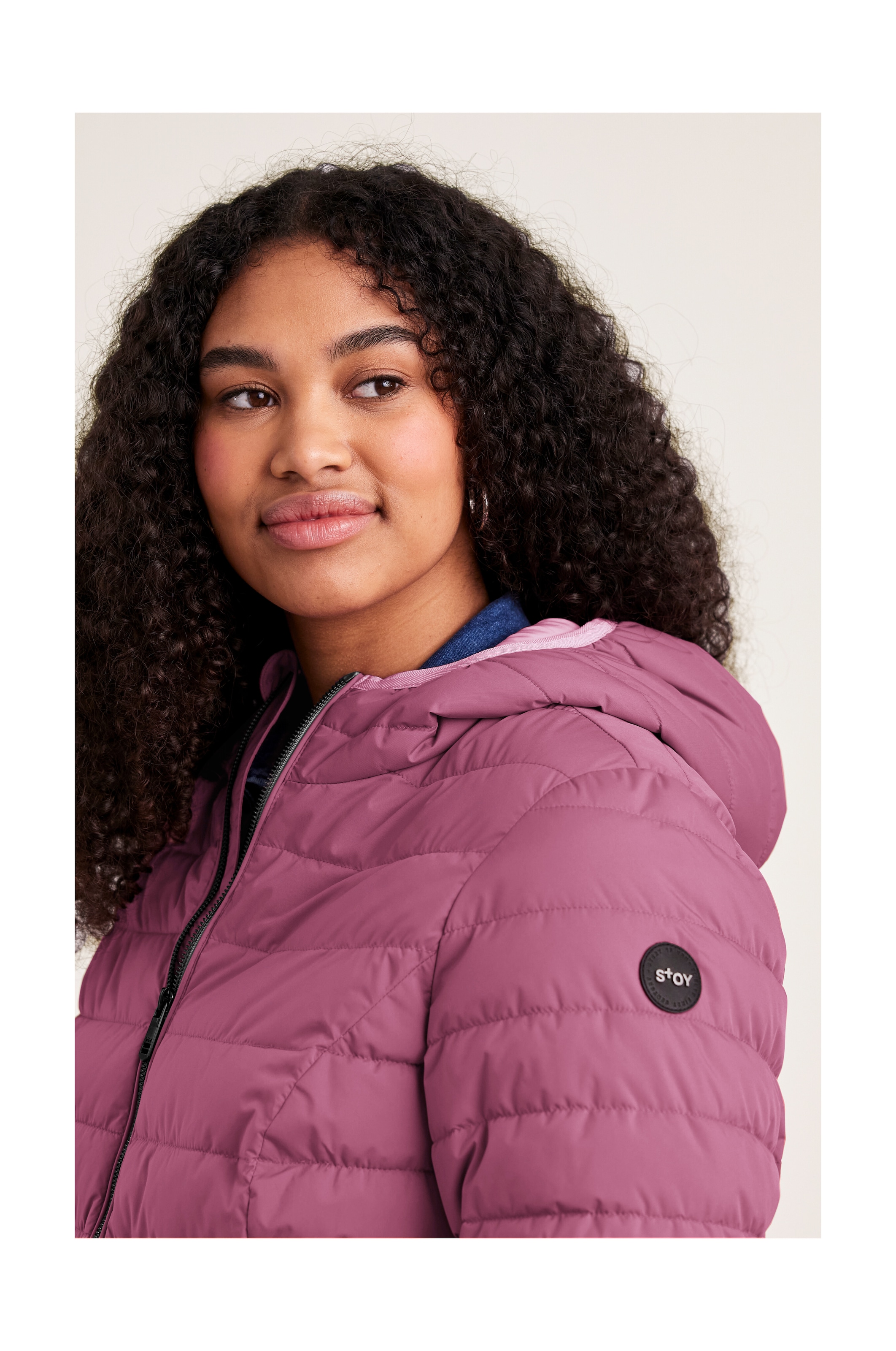 STOY Steppjacke »STS 3 WMN QLTD JCKT«, atmungsaktive, wasserabweisende Damen Steppjacke in grossen Grössen