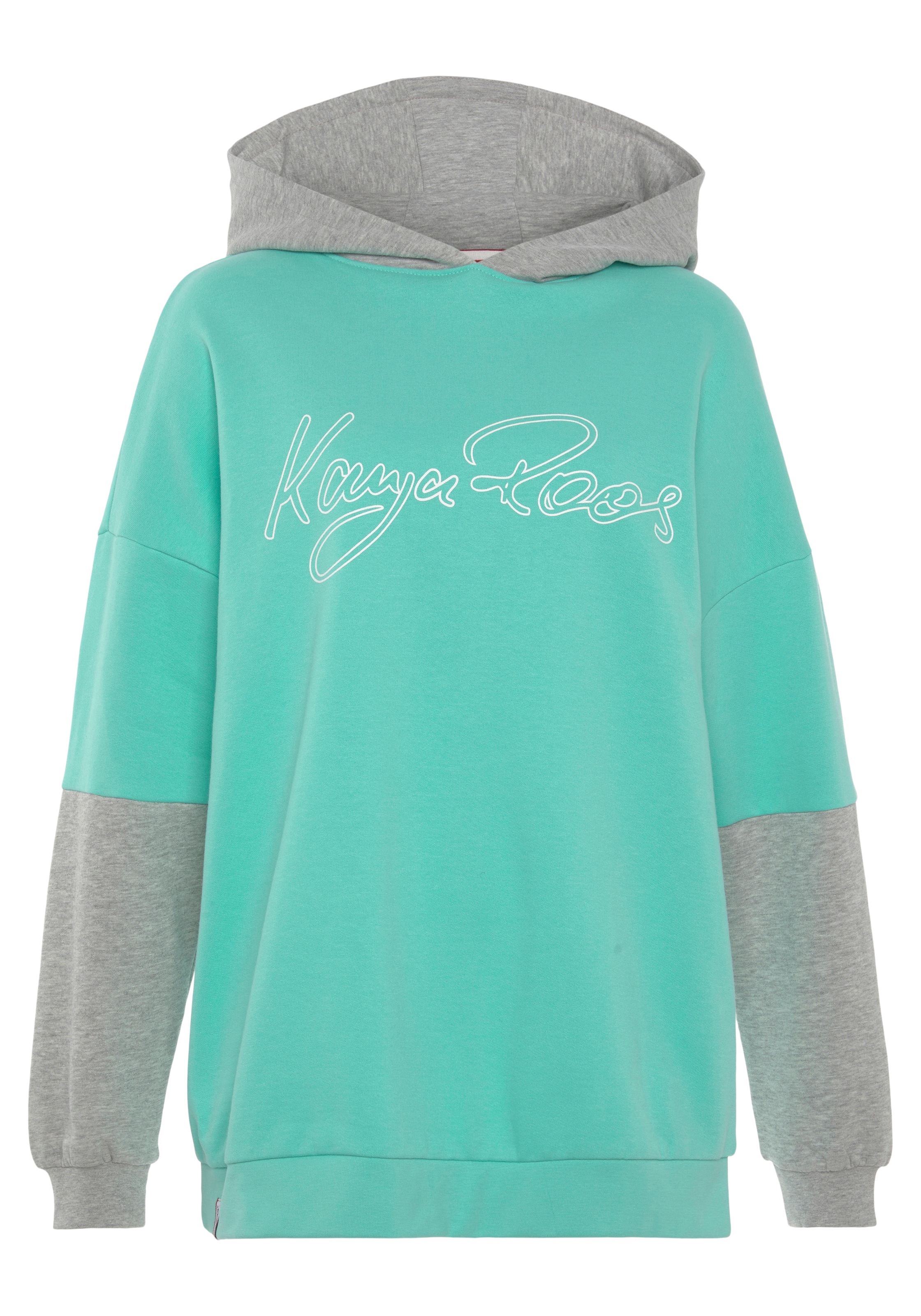 KangaROOS Kapuzensweatshirt, in cooler Oversize-Form mit grossen Logoschriftzug - NEUE KOLLEKTION