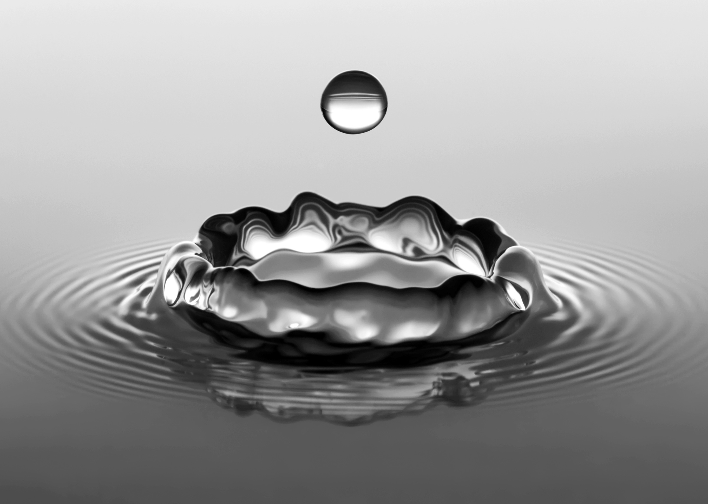 Image of Papermoon Fototapete "Wassertropfen"