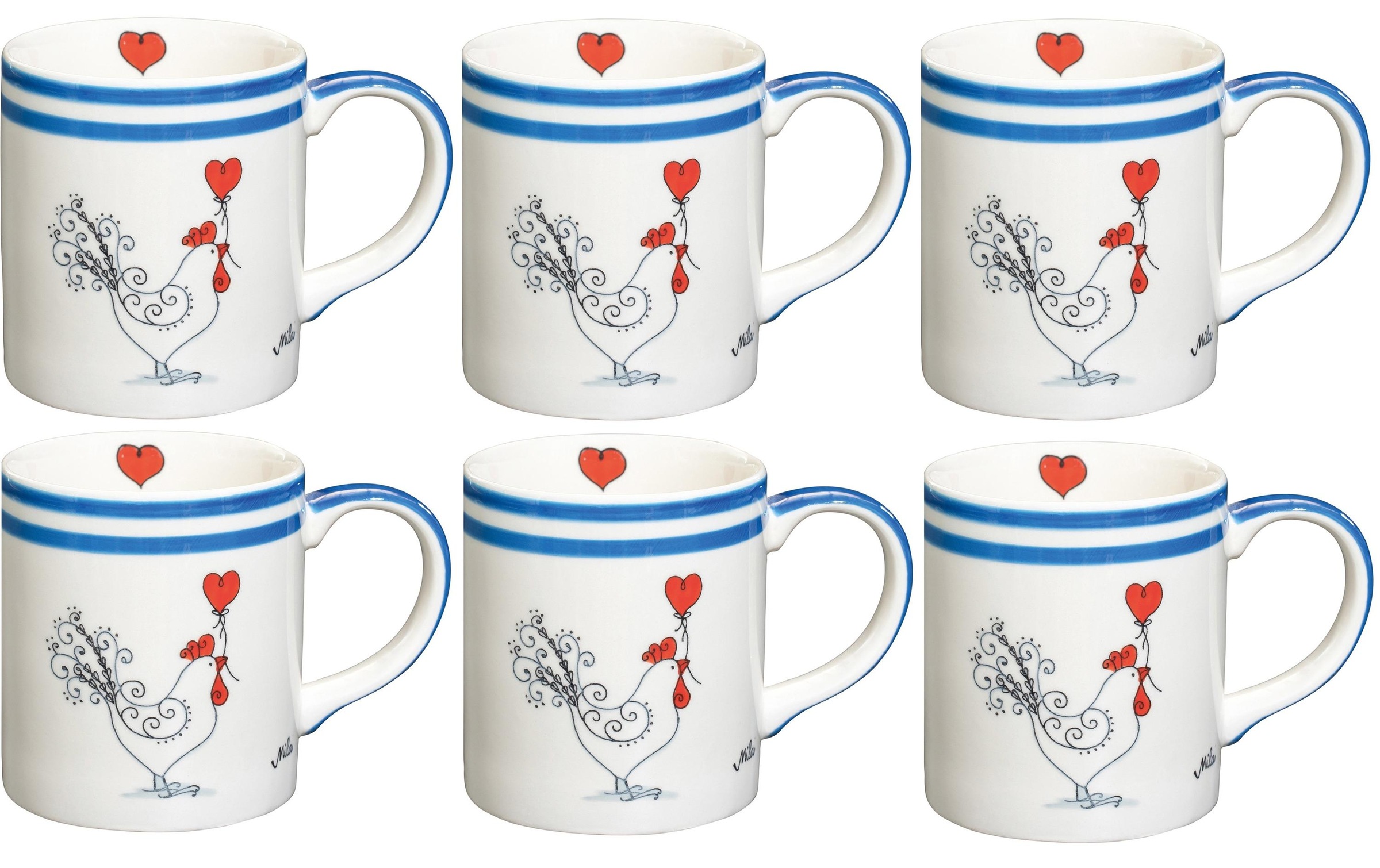 Image of Mila Tasse »Happy Morning 280«, (6 tlg.) bei Ackermann Versand Schweiz