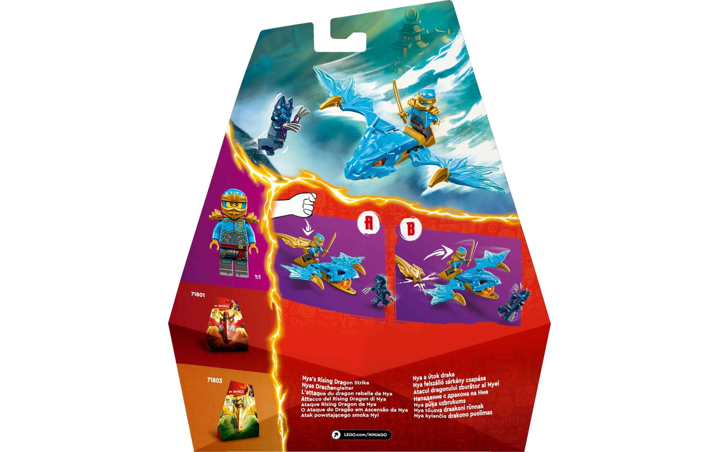LEGO® Spielbausteine »Nyas Drachengleiter 71802«, (26 St.)