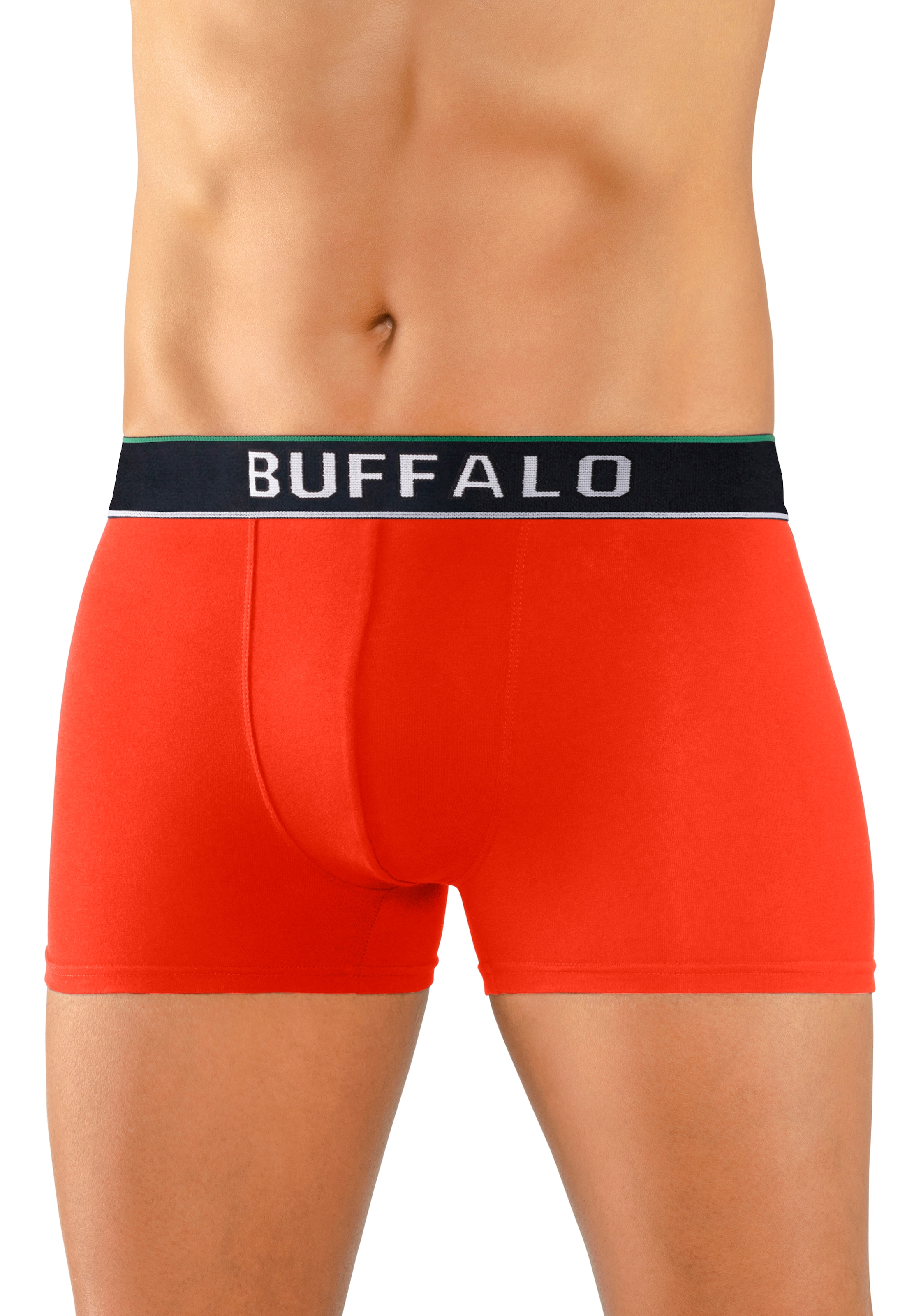 Buffalo Boxer »Boxershorts für Herren«, (Packung, 3 St.), aus Baumwoll-Mix