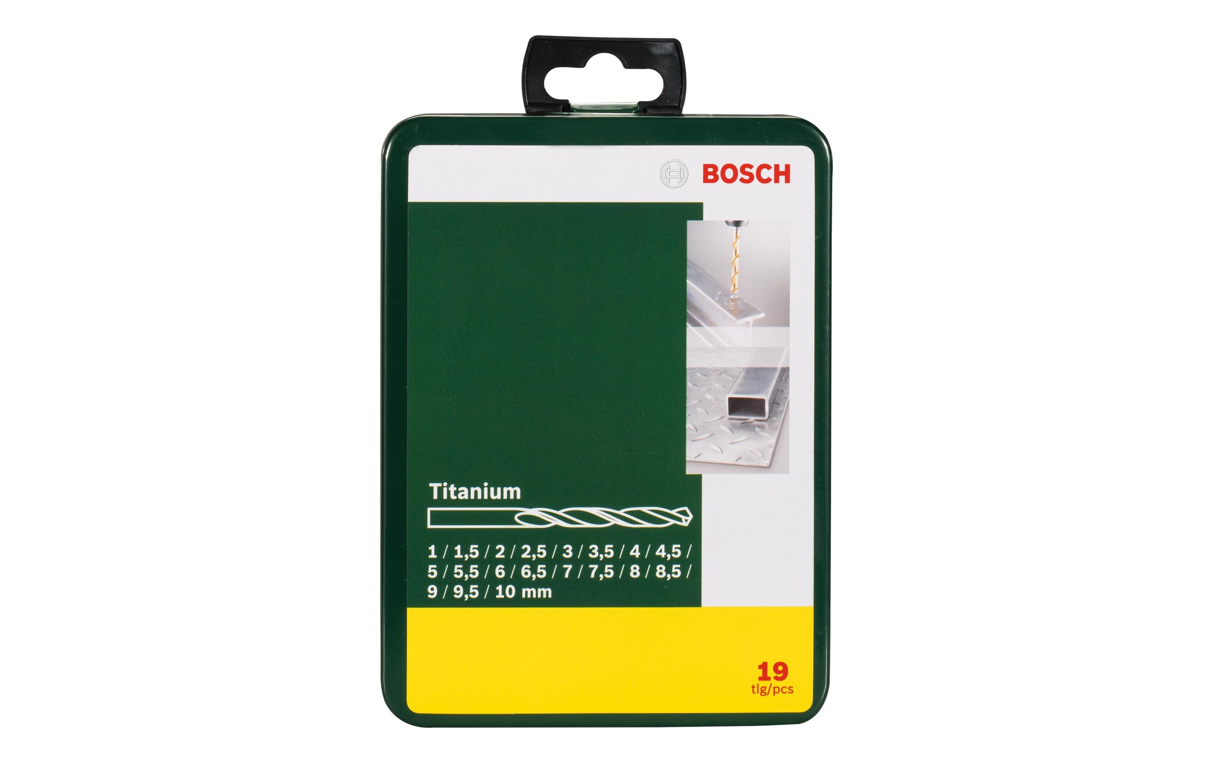 Image of BOSCH Metallbohrer "HSS-TiN -19" 19 Stk. tlg.
