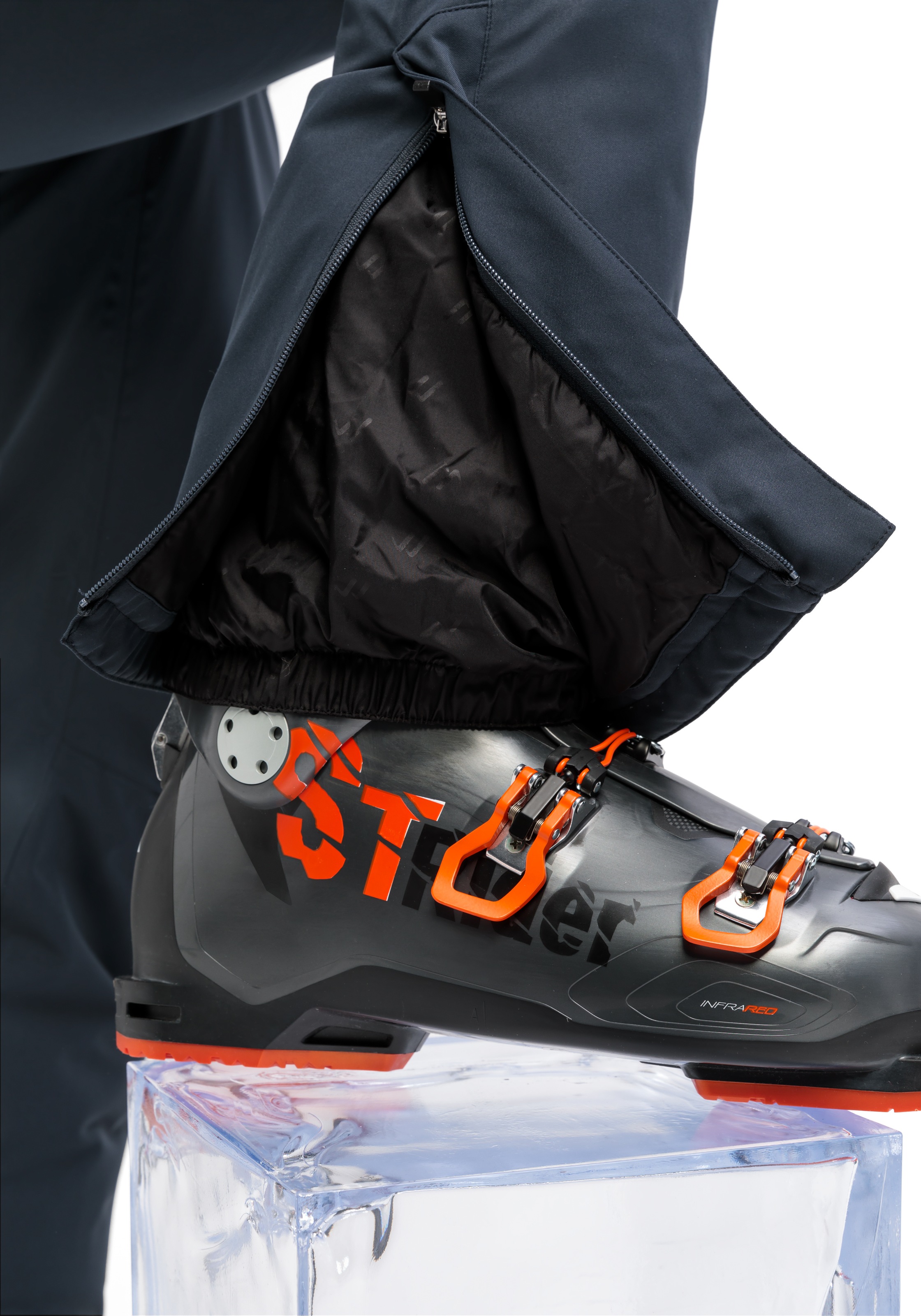 Maier Sports Skihose »Anton Vent slim«, Herren Schneehose mit Hosenträgern, wind/wasserdicht, Slim Fit