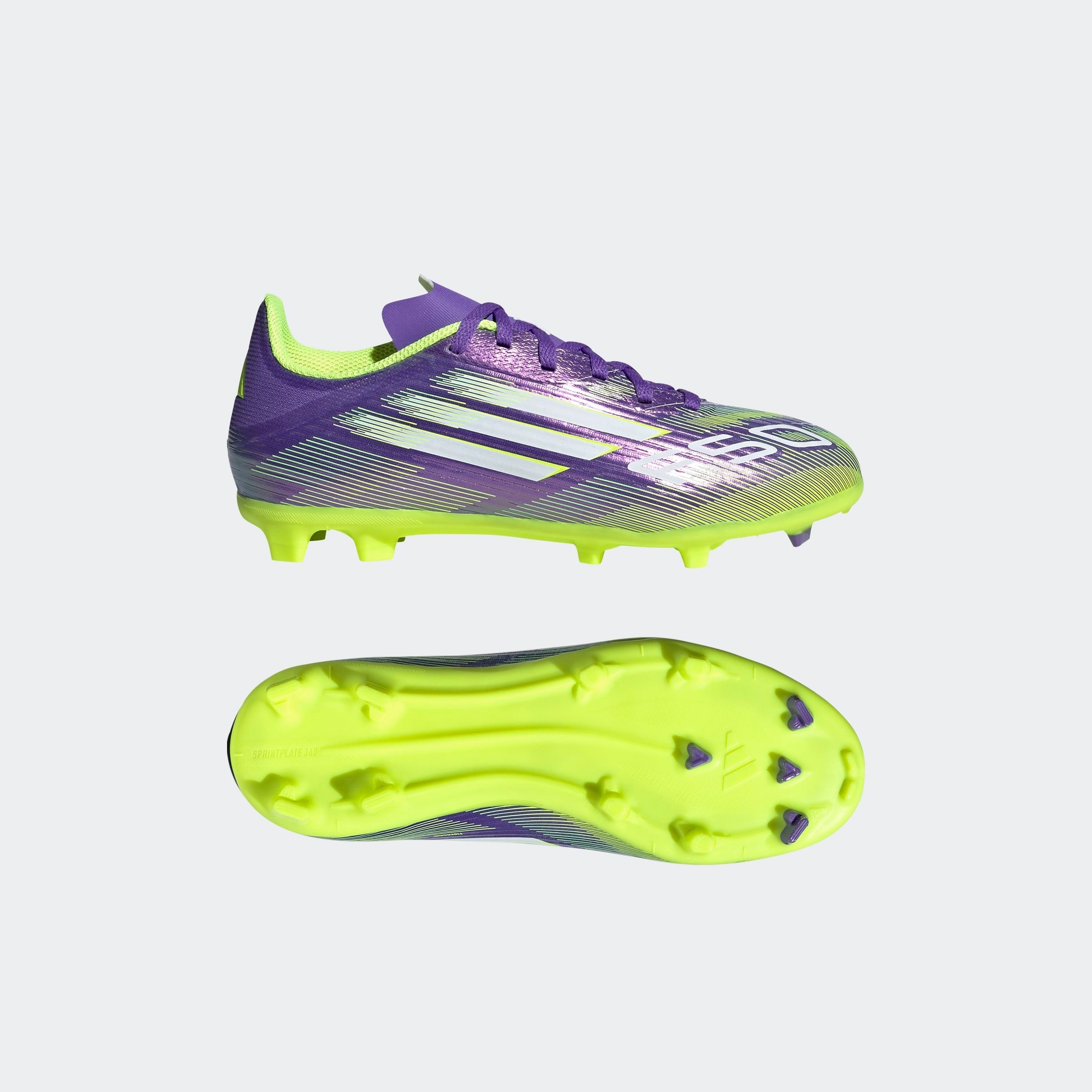 adidas Performance Fussballschuh »F50 LEAGUE KIDS FG/MG«, geeignet für Rasen- und Kunstrasenplätze