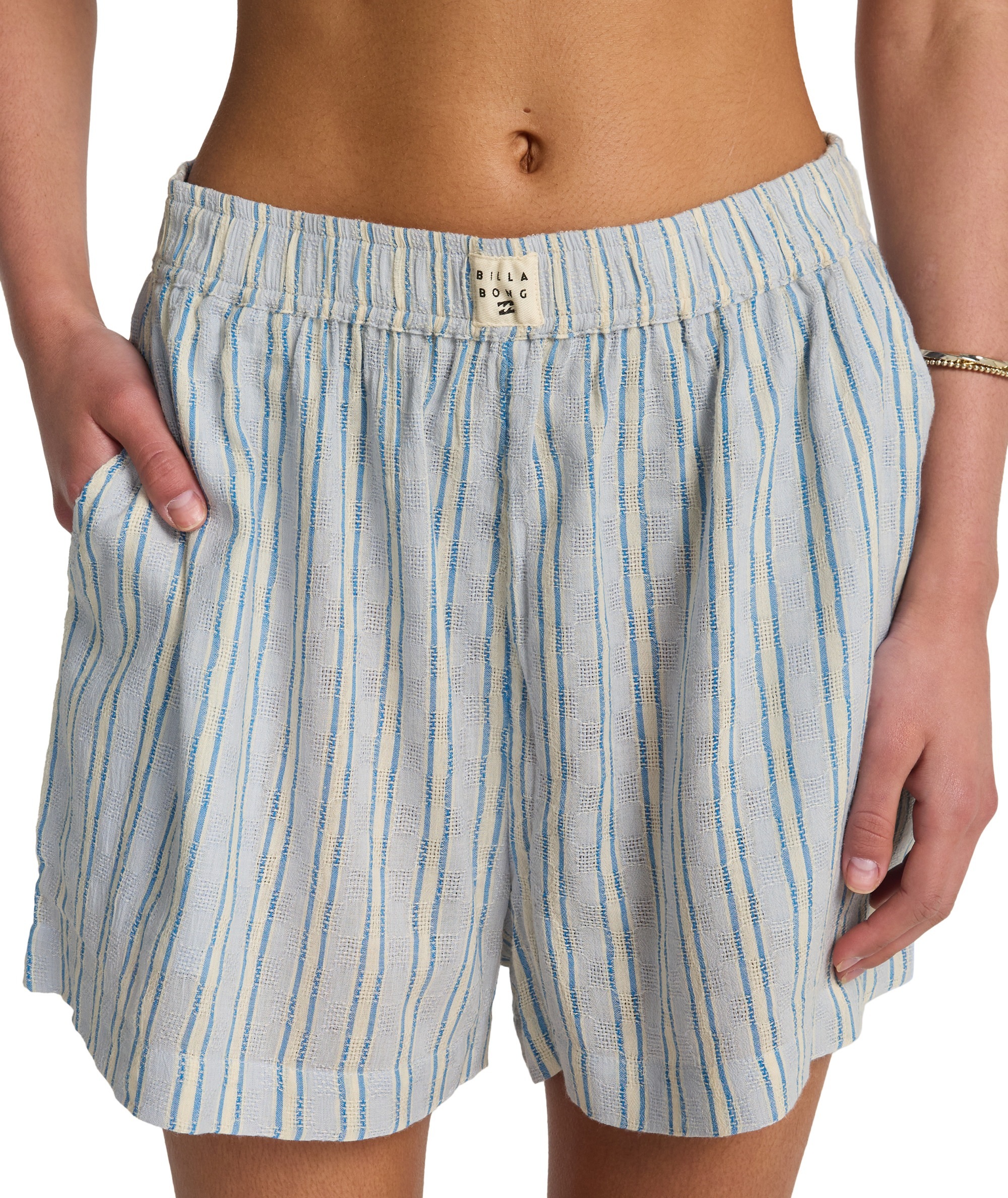 Image of Billabong Shorts "BOYFRIEND SHORT" aus Baumwolle und Viskose, sportlicher Stil