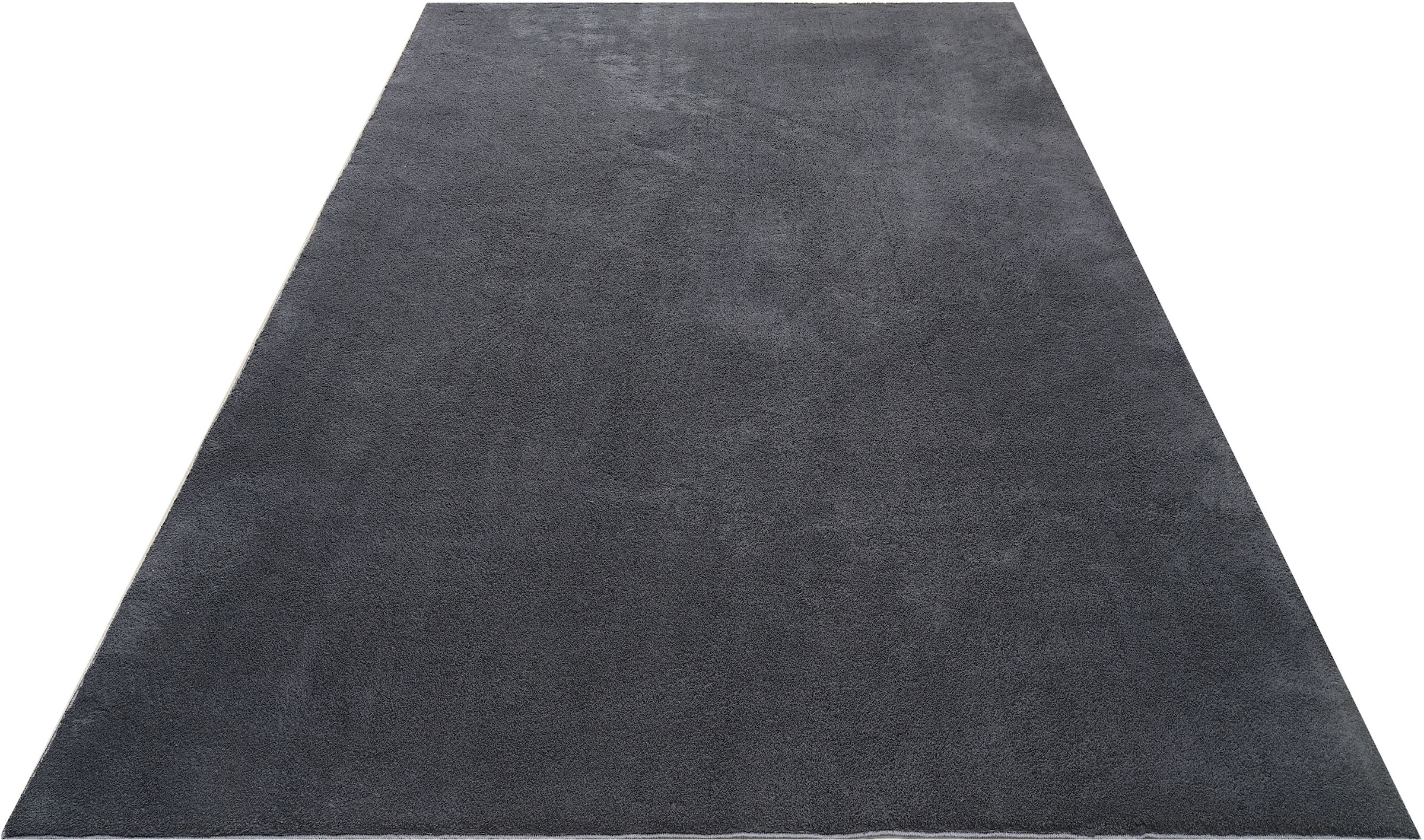 my home Teppich »Cali 2, kuschelig & weich« rechteckig 15 mm Höhe Uni-Farben, waschbar, flauschig, Wohnzimmer, Schlafzimmer