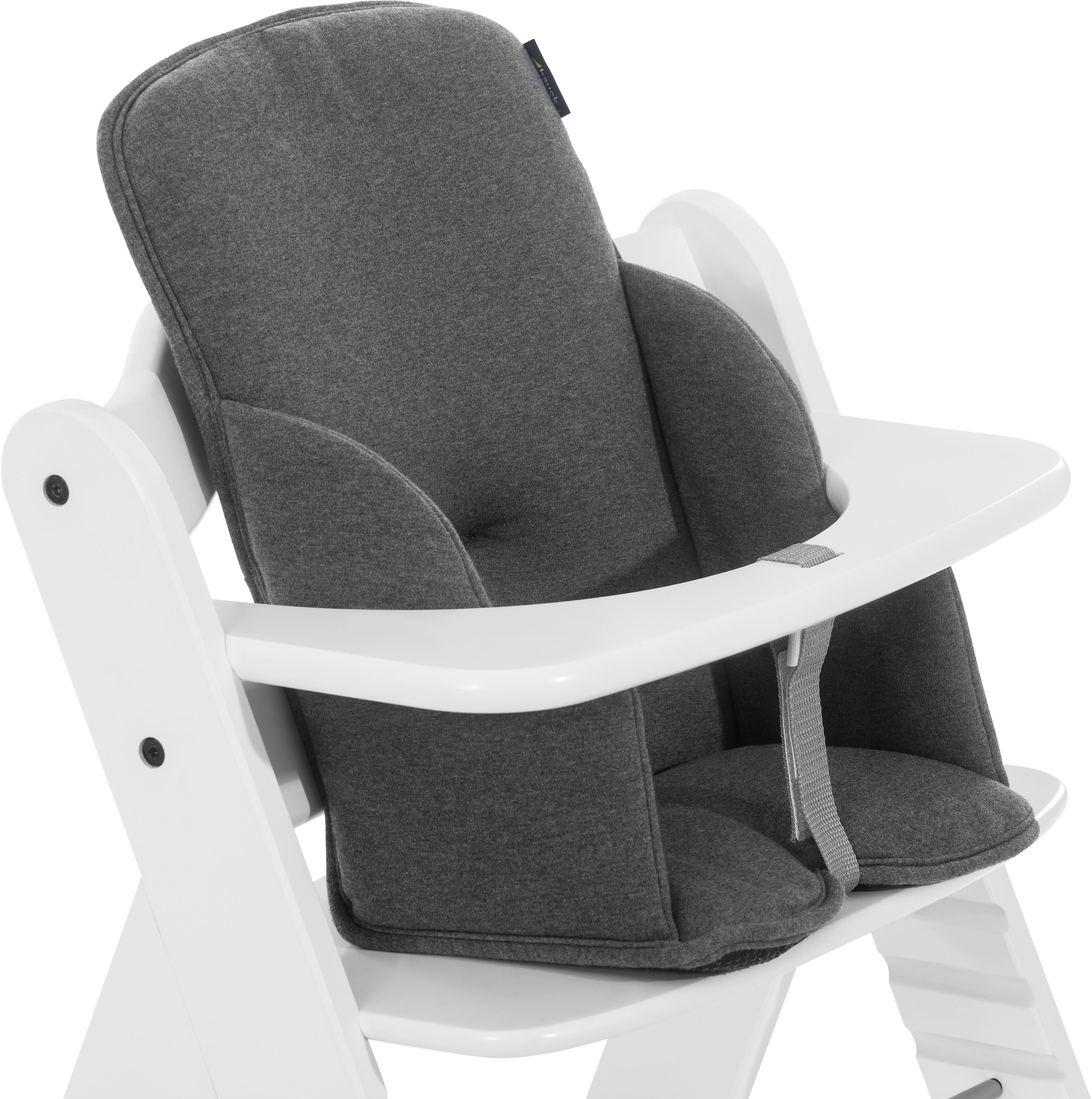 Hauck Réducteur de siège »Alpha Cosy Select, jersey charcoal« für ALPHA+ Select Holzhochstuhl