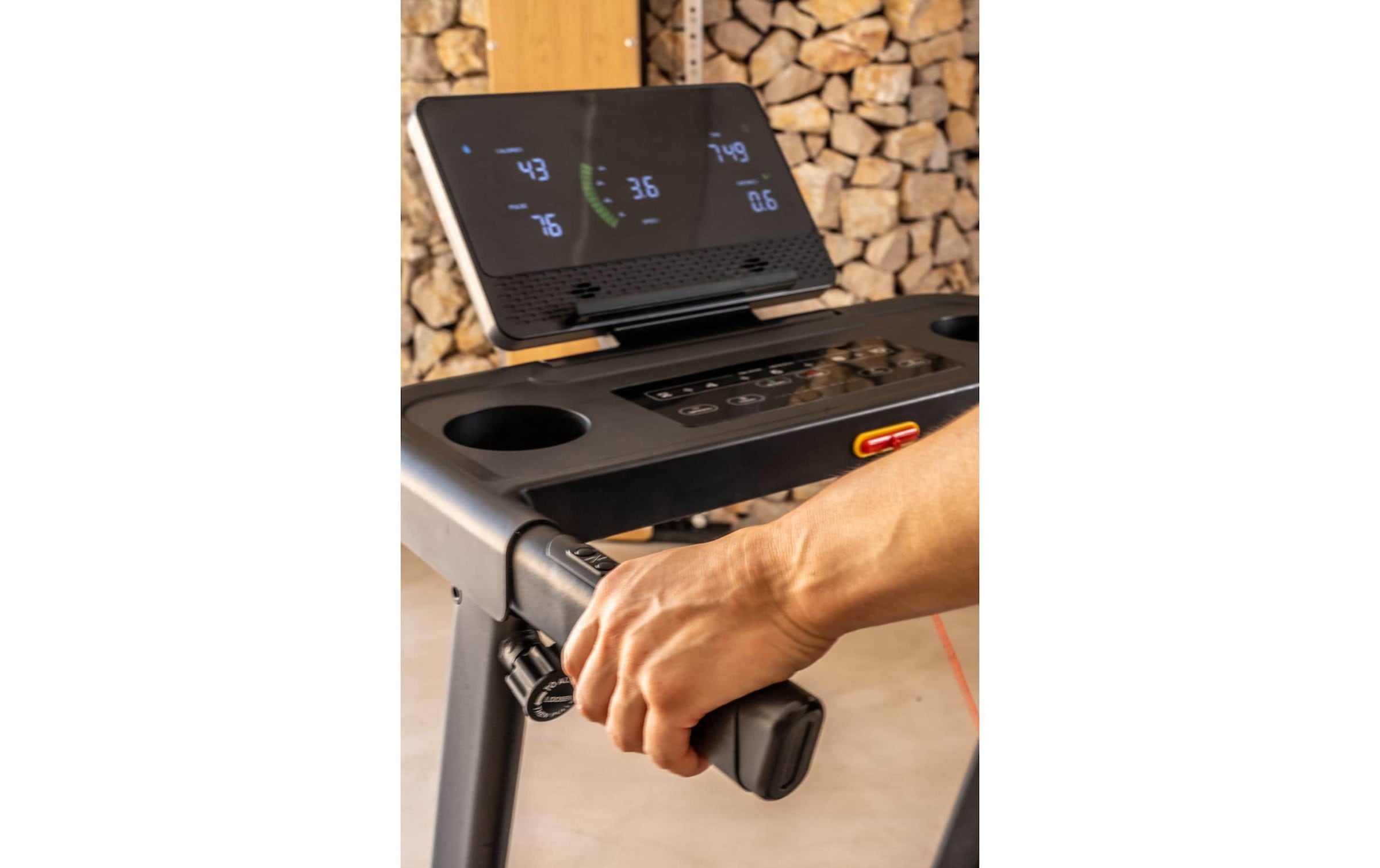   Tapis de course »Kuipers Fitness R2« Virtuelles Training: Kinomap