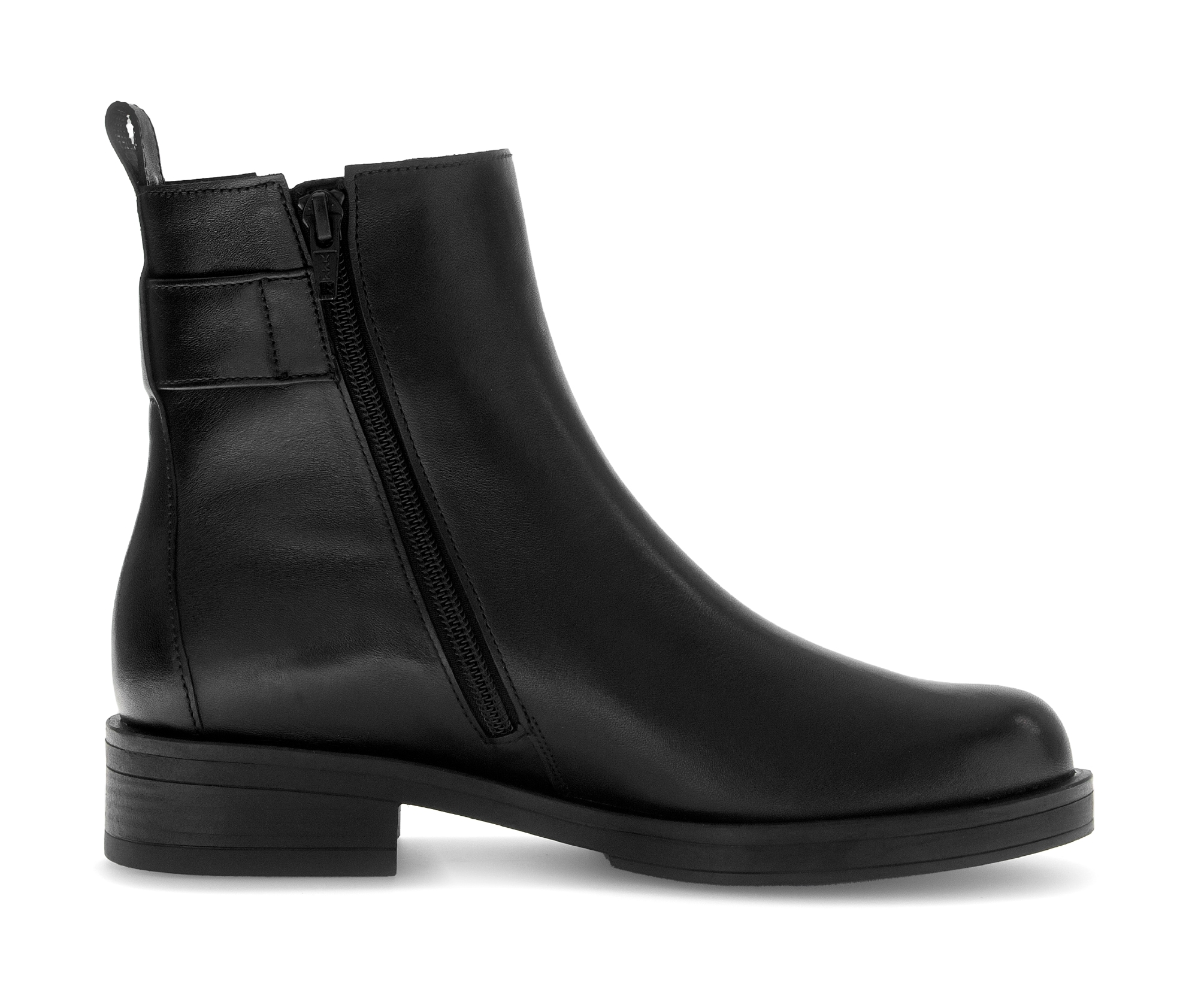 Gabor Chelseaboots  , Bockabsatz, Stiefelette, Businessschuh mit Schmuckelement