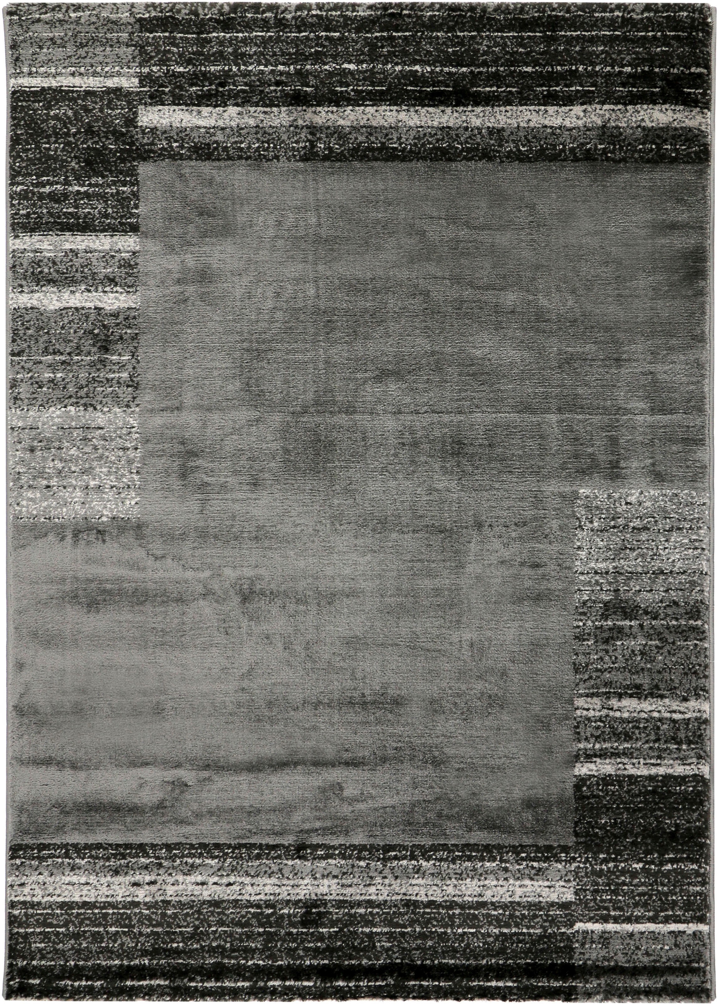 Image of RESITAL The Voice of Carpet Teppich »Side 225«, rechteckig, 11 mm Höhe, Kurzflor, gewebt, modernes Design, mit Bordüre, ideal im Wohnzimmer & Schlafzimmer bei Ackermann Versand Schweiz