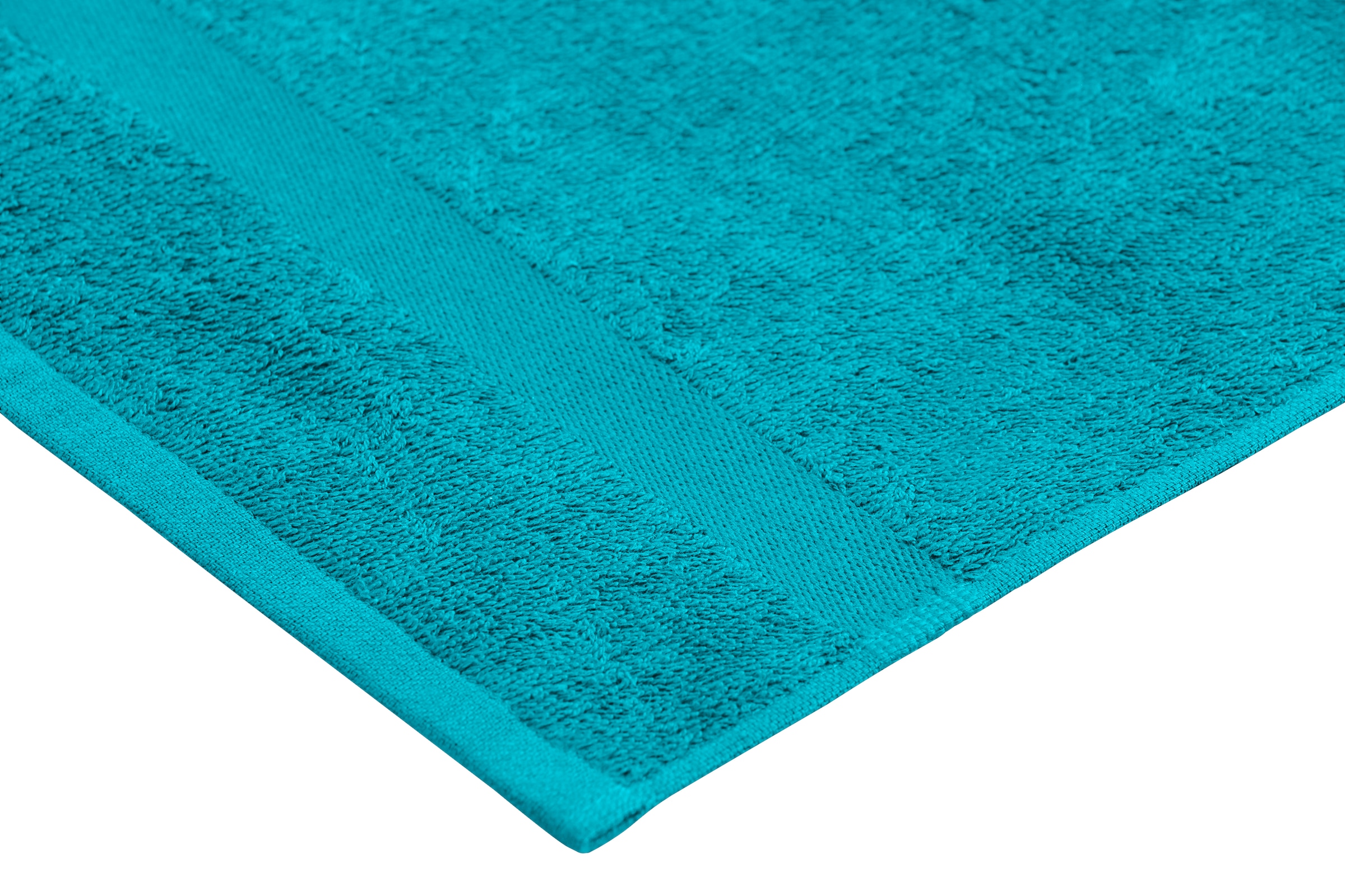 GOODproduct Gästehandtücher »Vanessa, 8 Gästehandtücher, 30x50cm, in Standard- und Premium-Qualität« Handtücher mit Bordüre, 100% Baumwolle, einfarbig, weich
