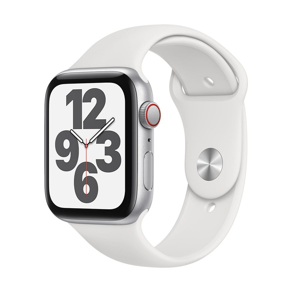 Image of Apple Smartwatch »Serie SE, GPS Cellular, 44 mm Aluminium-Gehäuse mit Sportarmband«, (Watch OS MYEV2FD/A) bei Ackermann Versand Schweiz