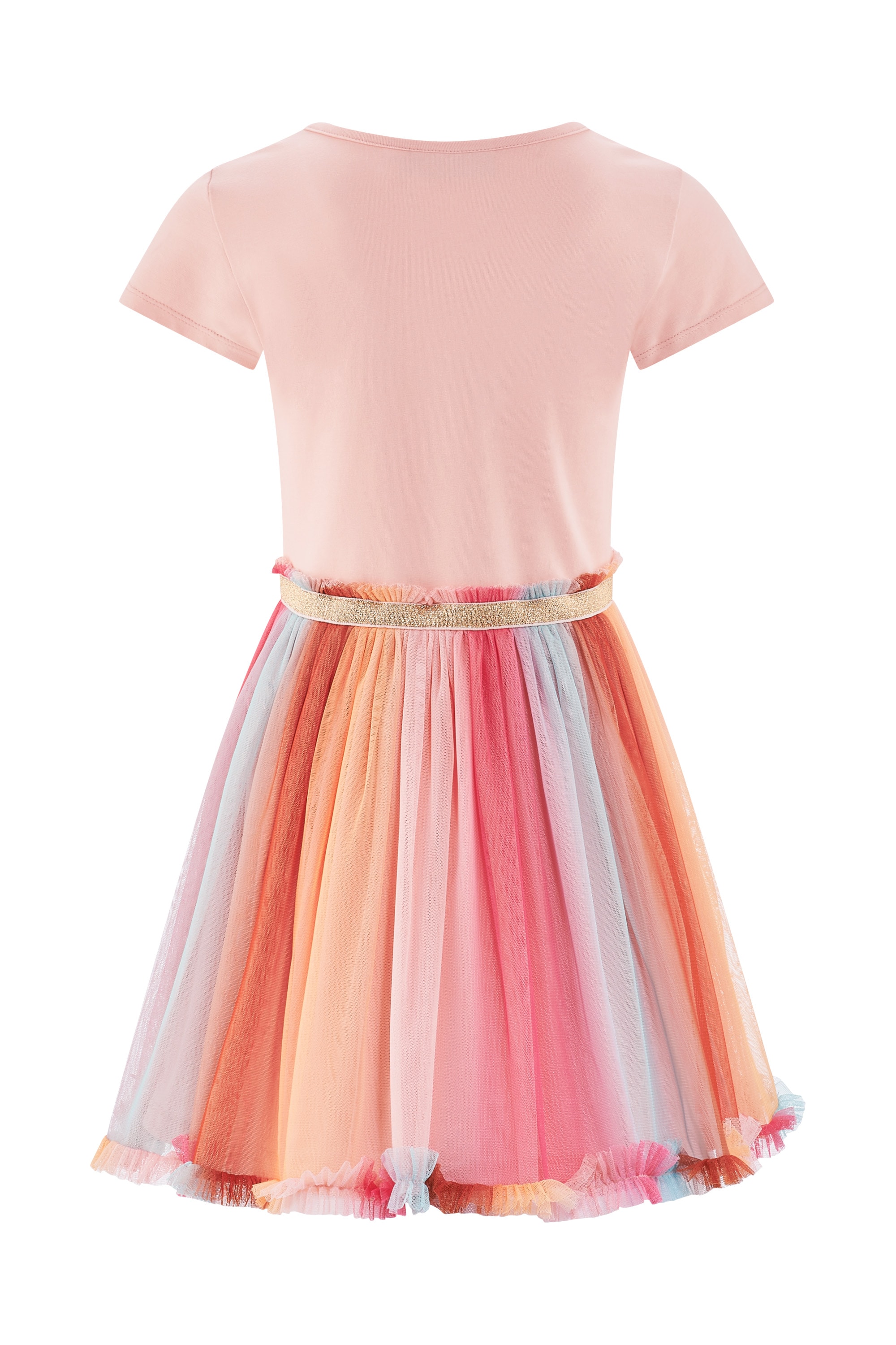 happy girls Robe en jersey mit Tüllrock und süsser Einhornstickerei