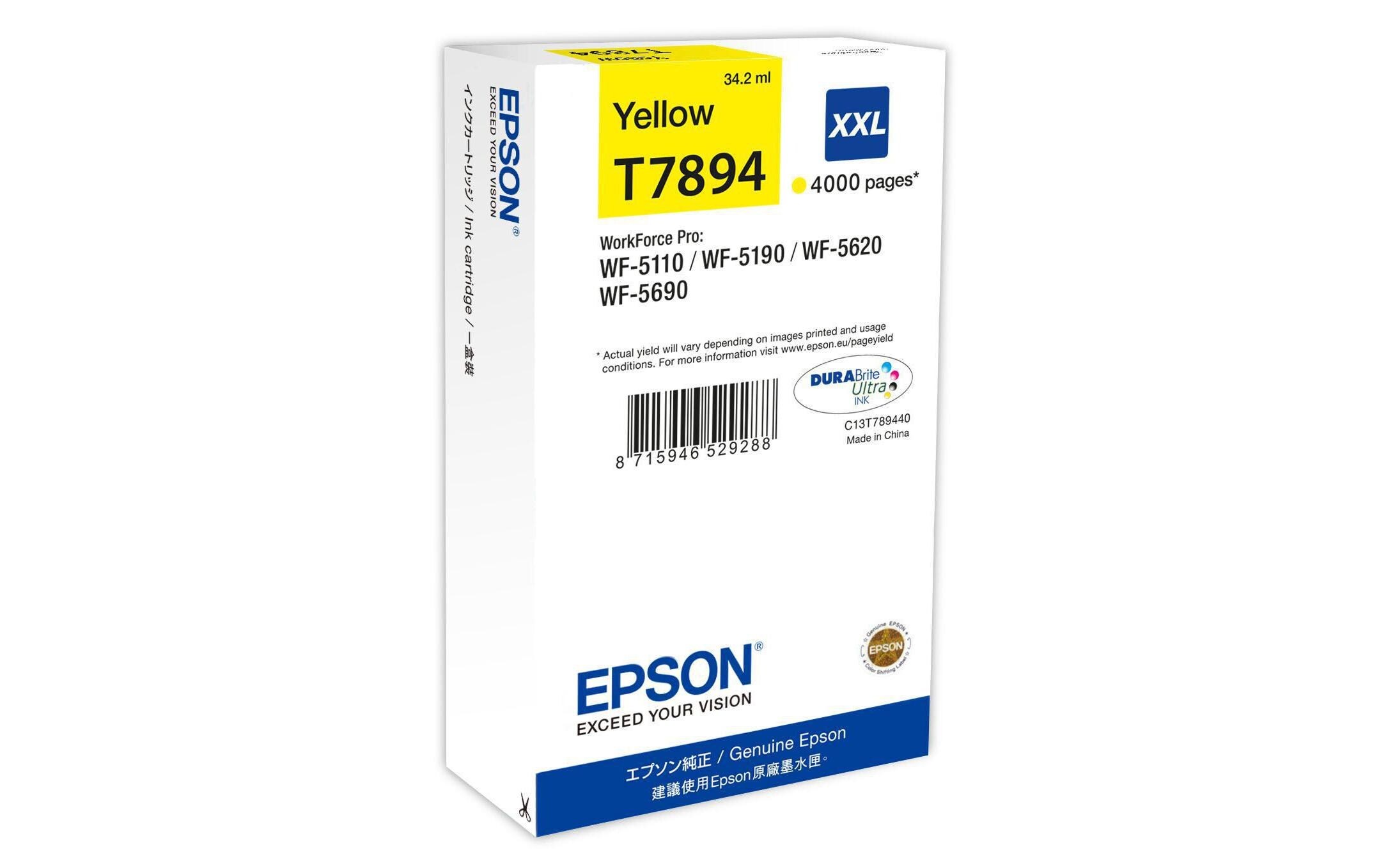 Image of Epson Tonerpatrone »C13T789440 Yellow« bei Ackermann Versand Schweiz