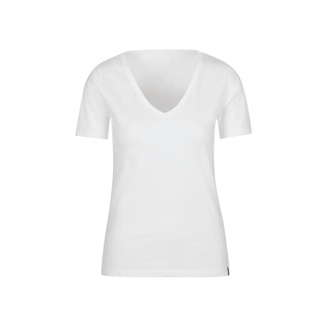 ♕ Trigema T-Shirt »TRIGEMA V-Shirt aus Baumwolle/Elastan« versandkostenfrei  auf