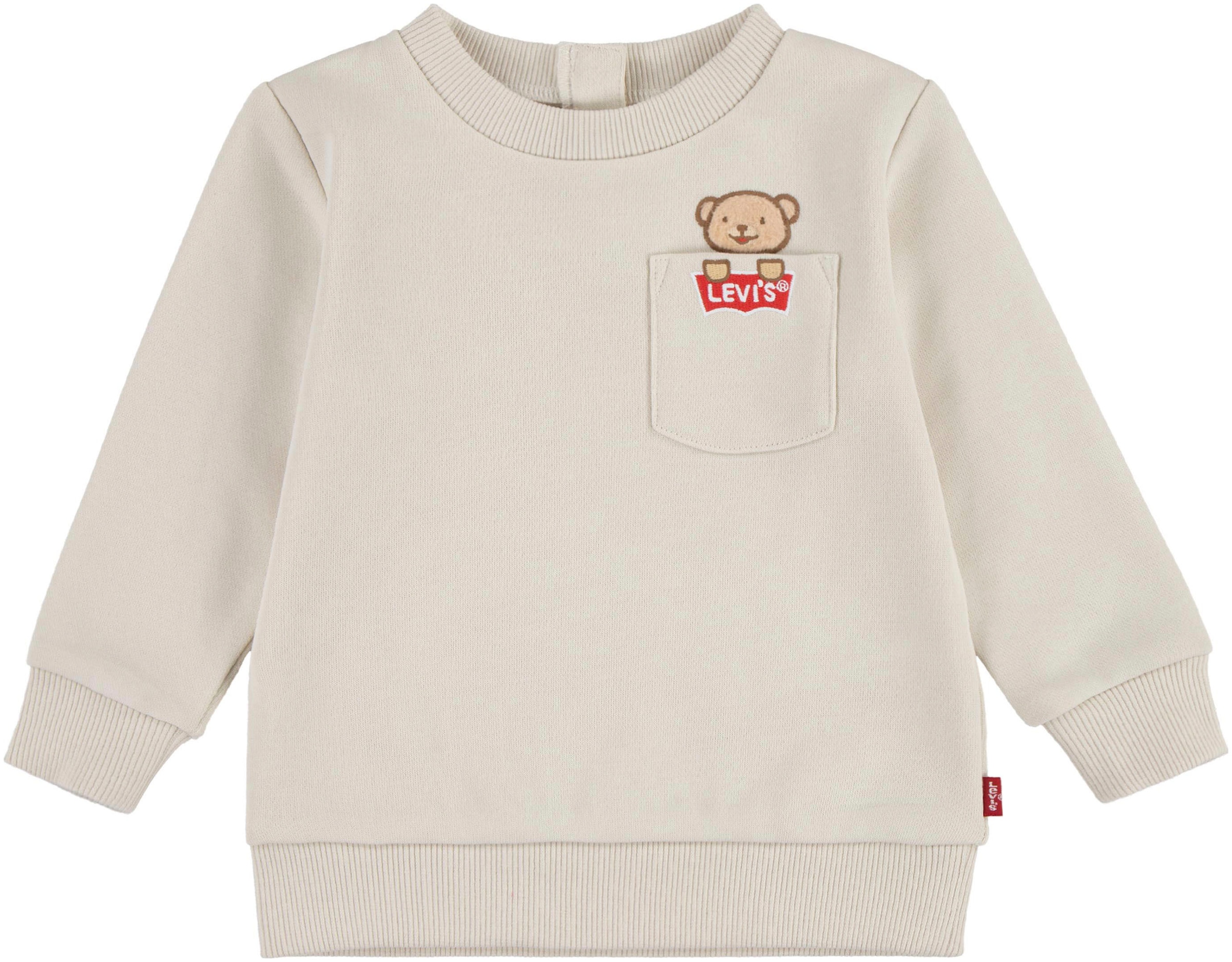 Sweatshirt »BEARSWEATSHIRT POCKET CREWNECK«, for BABYS