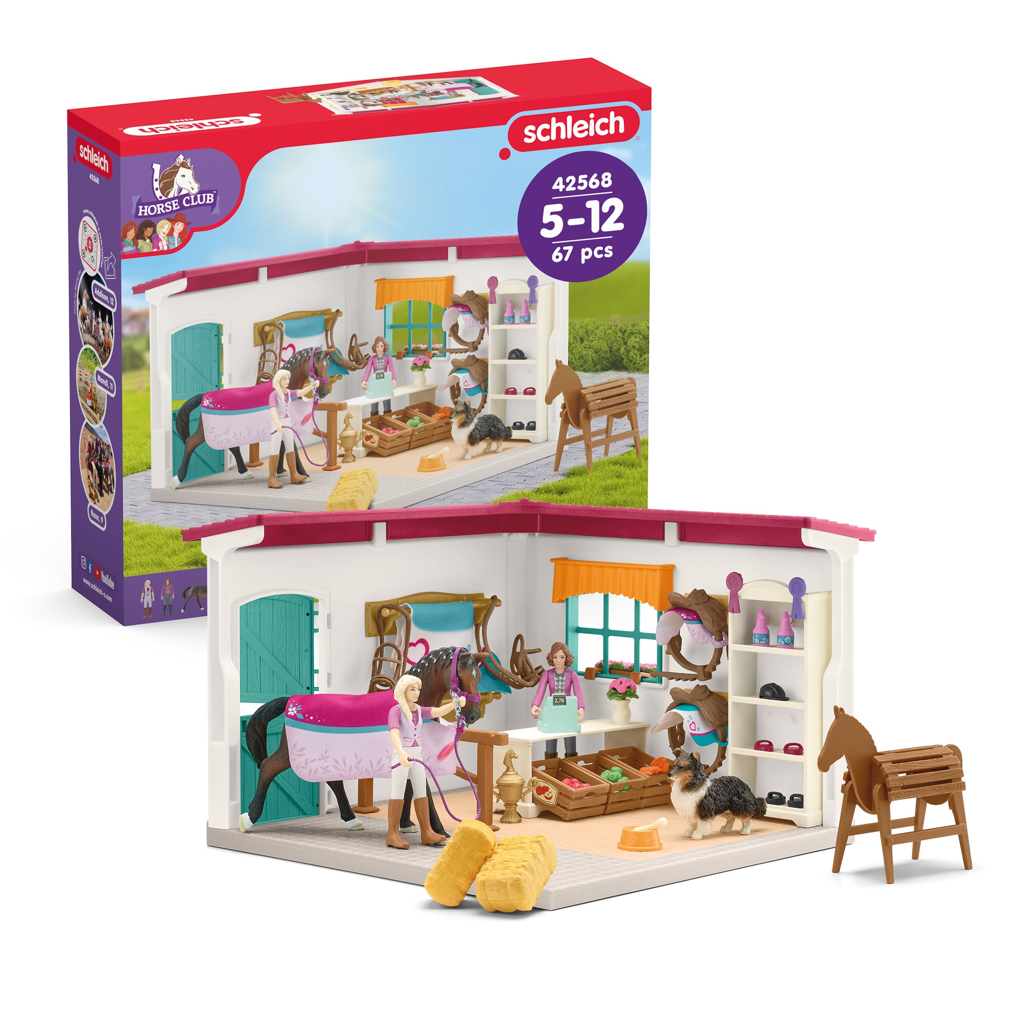 Image of Schleich Spielwelt "HORSE CLUB, Reitshop (42568)"
