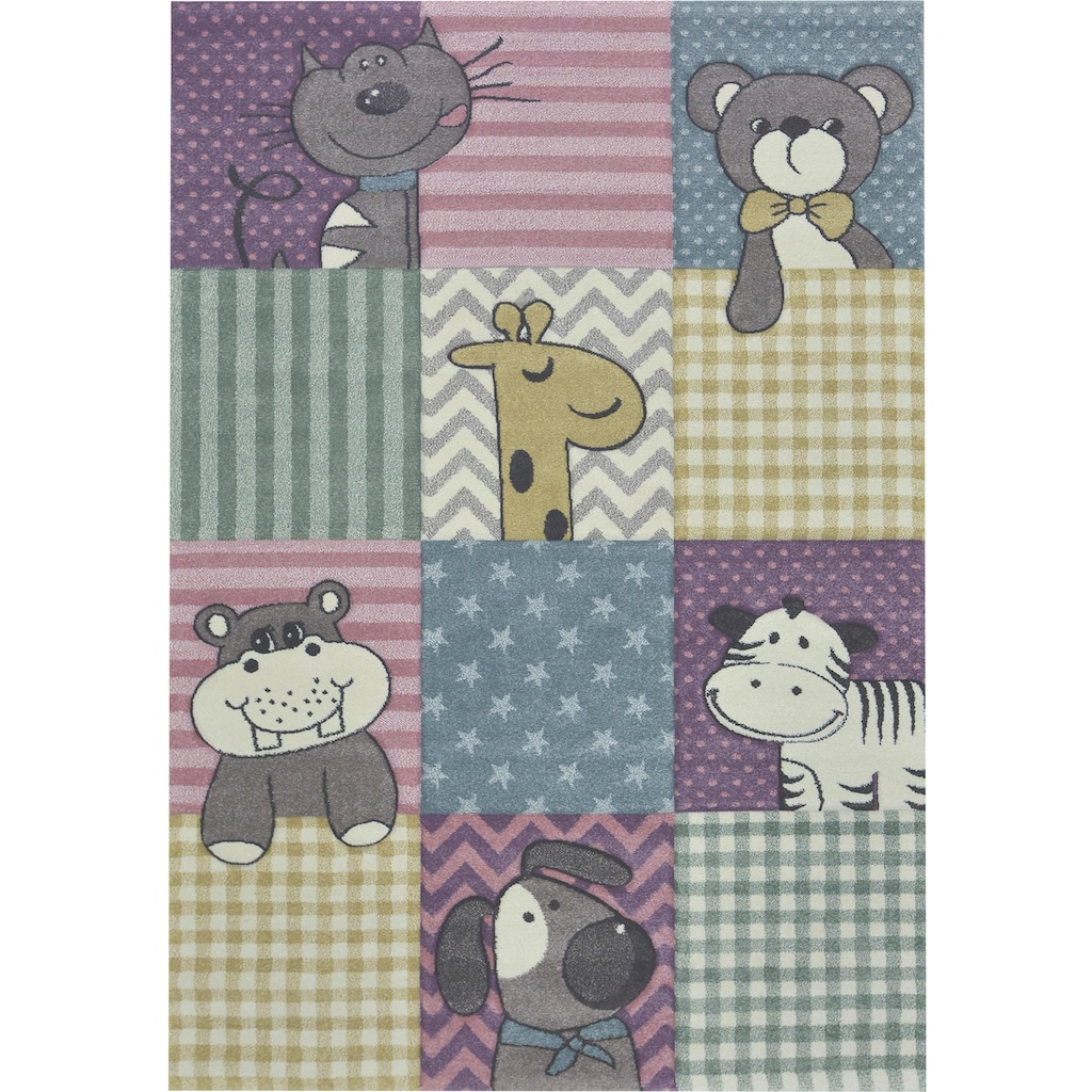 merinos Kinderteppich »Pastel Kids 21906«, rechteckig